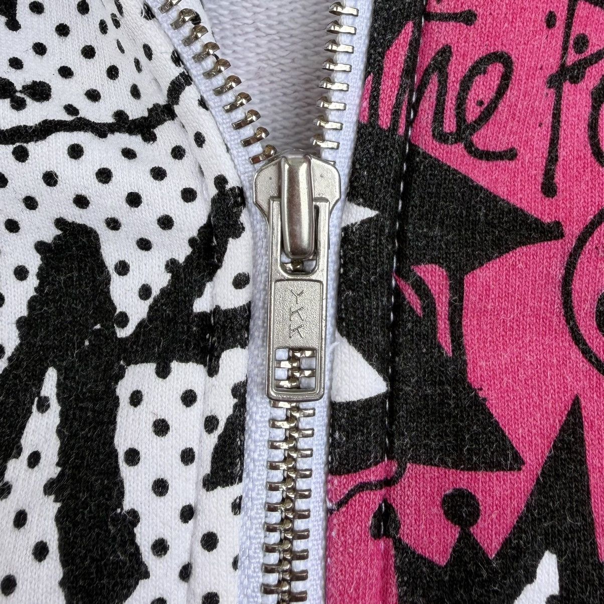 Stussy Stüssy Zip Hoodie All Over Print Pink Graphic Streetwear Size US L / EU 52-54 / 3 - 15 Thumbnail