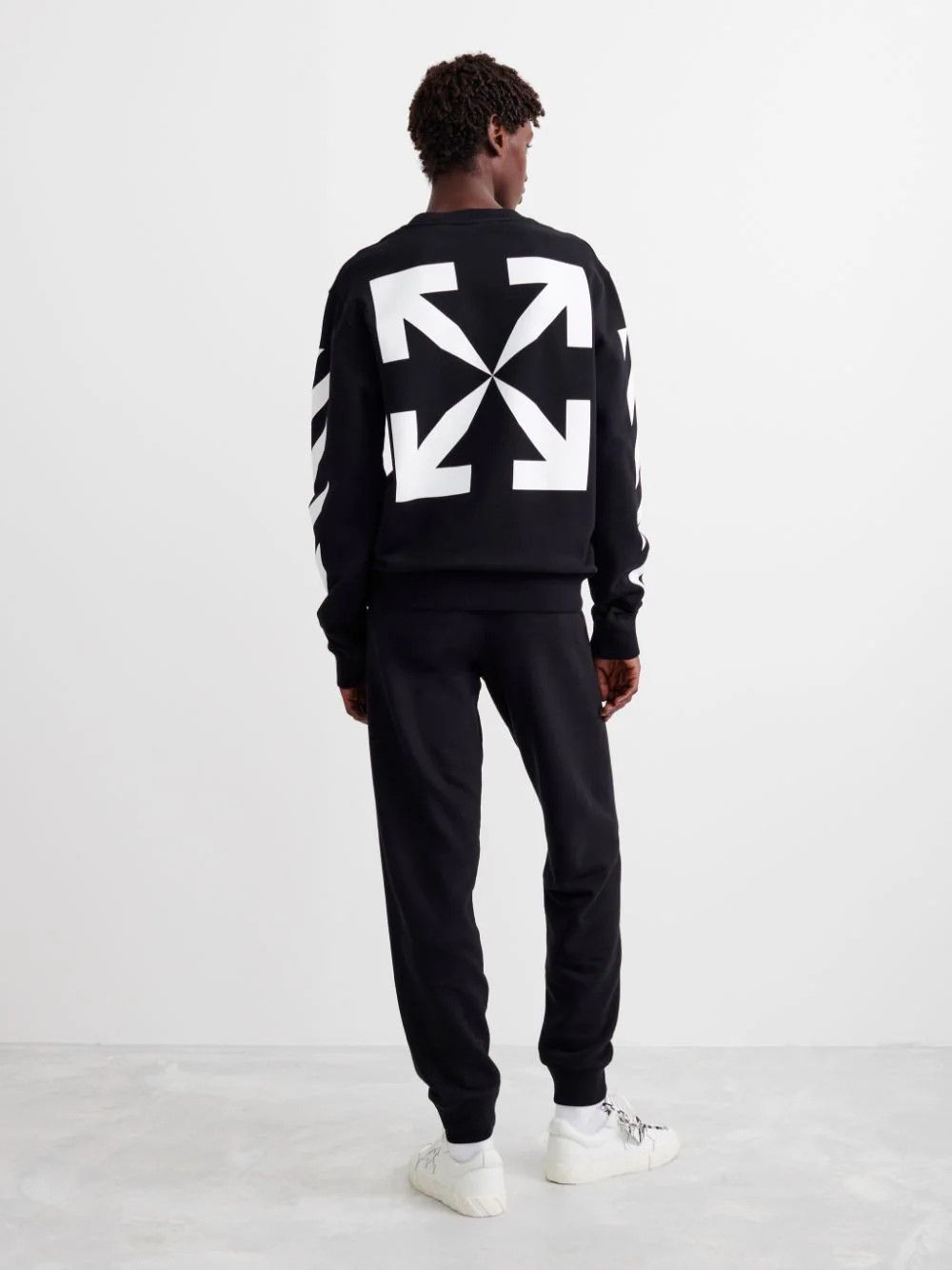 Off-White Black Mona Lisa Arrows Sweatshirt Size US S / EU 44-46 / 1 - 4 Thumbnail
