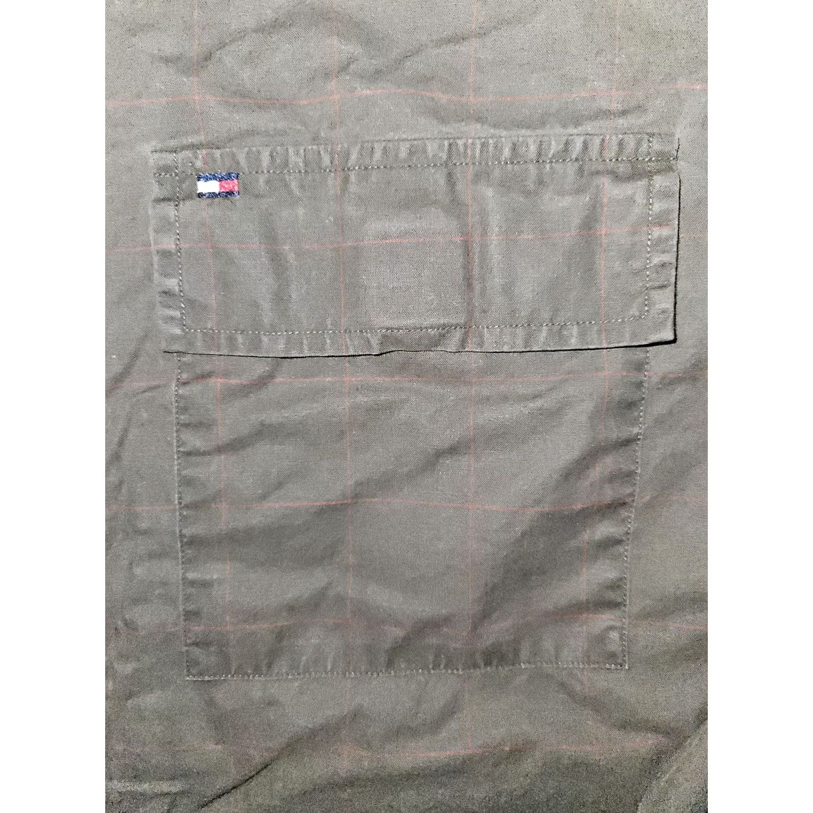 Tommy Hilfiger Tommy Hilfiger Shirt Mens Large Brown Plaid Button Up Long Sleeve Pocket Size US L / EU 52-54 / 3 - 4 Thumbnail