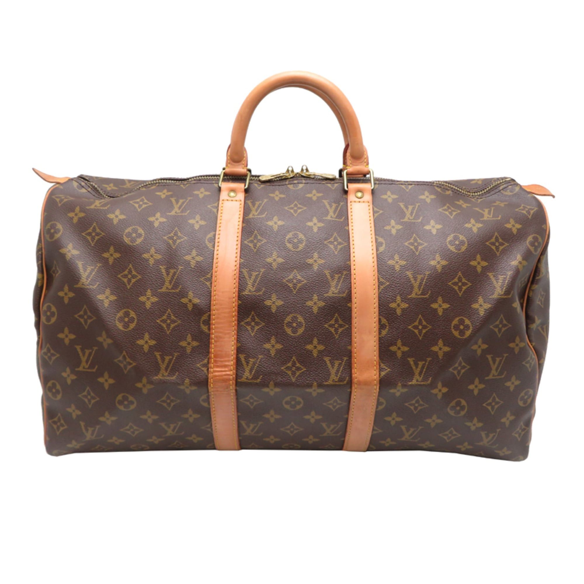 Louis Vuitton Louis Vuitton Keepall 50 Women's/Men's Boston Bag M41426 (Discontinued) Monogram Brown Size ONE SIZE - 1 Thumbnail
