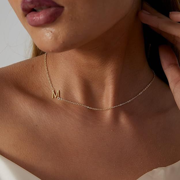 Other Classy Minimimalist Initial Gold Jewelry Necklace Size ONE SIZE - 5 Thumbnail