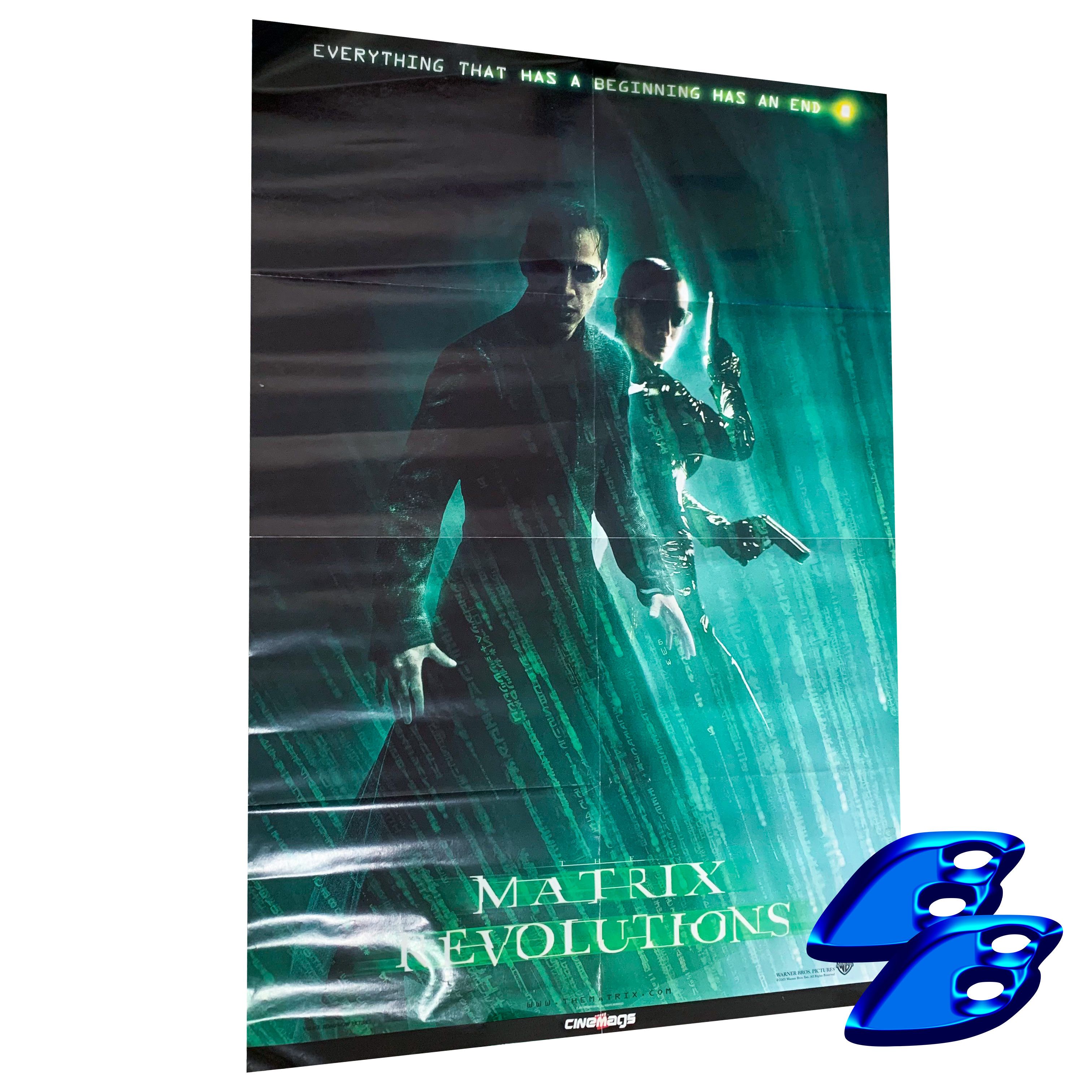 Vintage MATRIX REVOLUTIONS MOVIE MAGAZINE VINTAGE 00s POSTER Size ONE SIZE - 1 Thumbnail