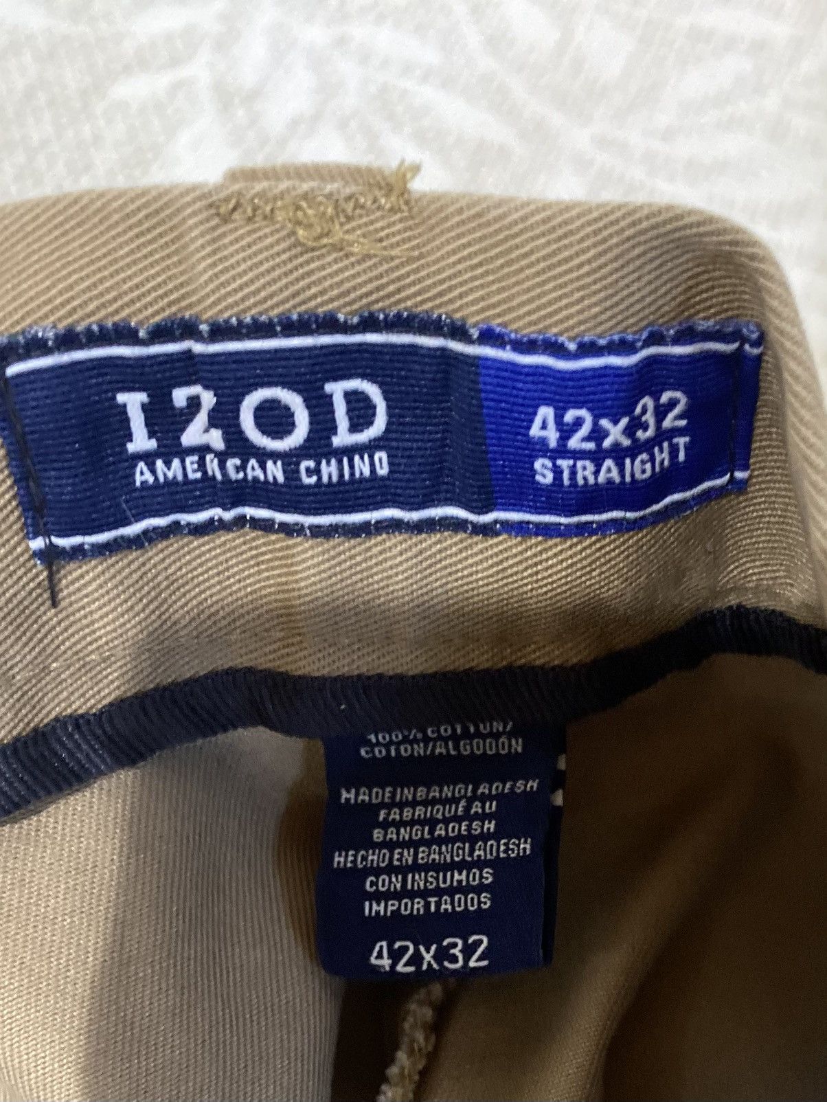 Izod IZOD American Chino Pants 42X32 Straight Size US 42 / EU 58 - 3 Thumbnail