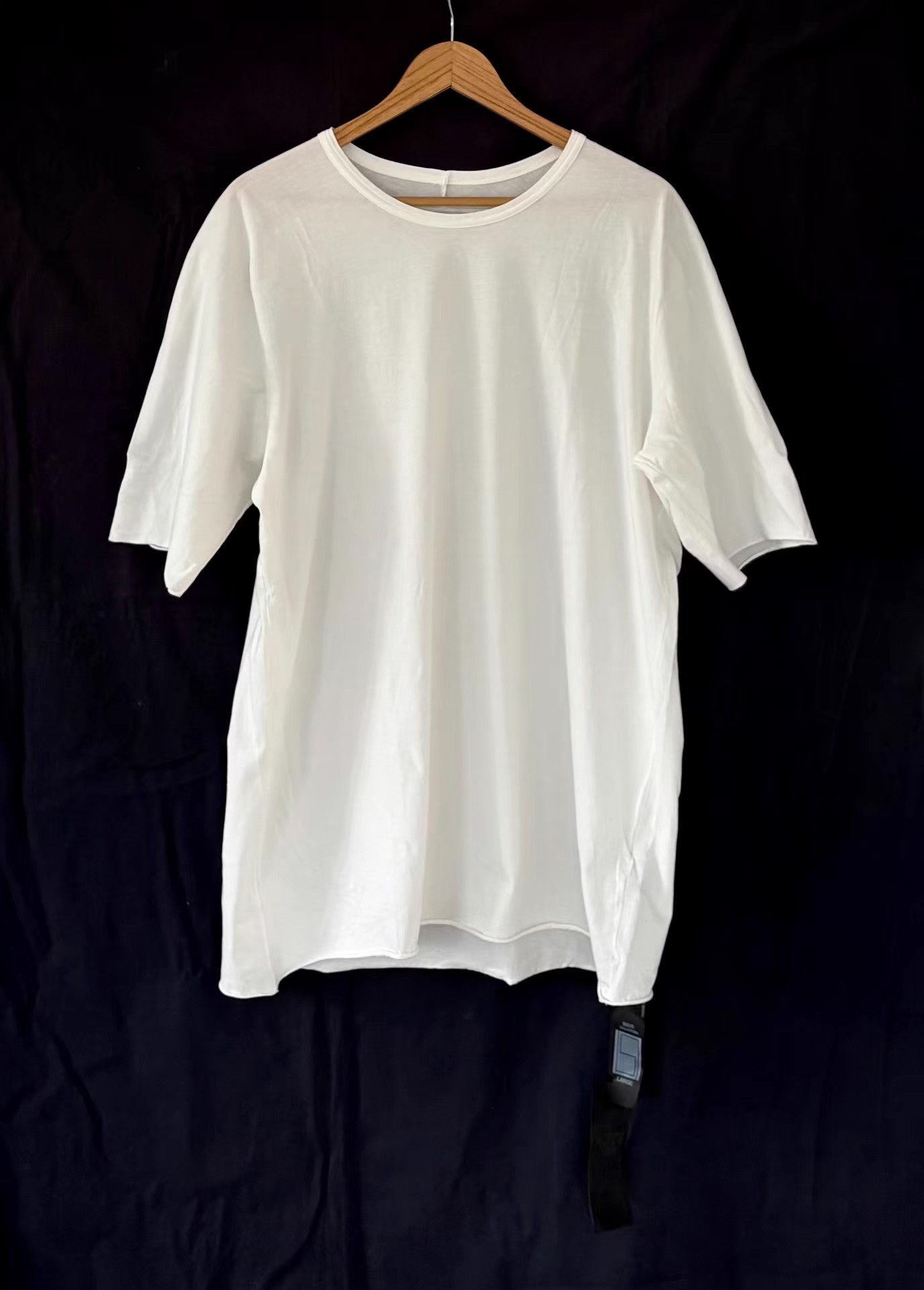 Isaac Sellam Experience Isaac Sellam Men's Oversized Keel White T-Shirt Ｑ21 Size US XL / EU 56 / 4 - 1 Thumbnail