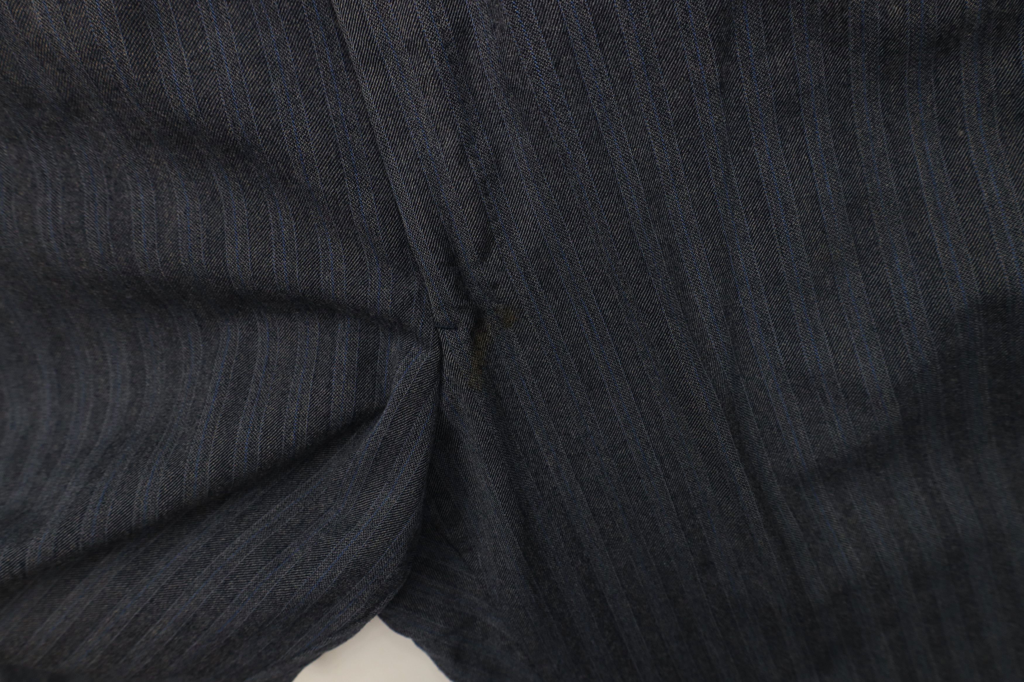 Vintage Vintage 60s Herringbone Buckle Wide Leg Chino Pants USA Size US 32 / EU 48 - 6 Thumbnail