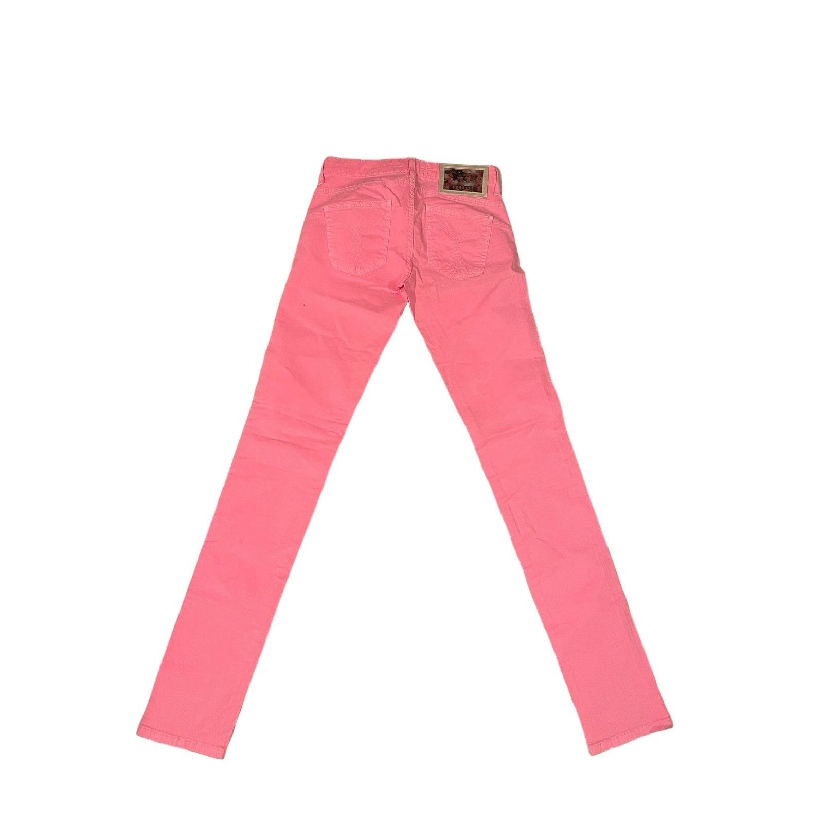 Fiorucci Fiorucci Hot Pink Angel Jeans, NWT, Size: 27 Size 27" / US 4 / IT 40 - 2 Thumbnail