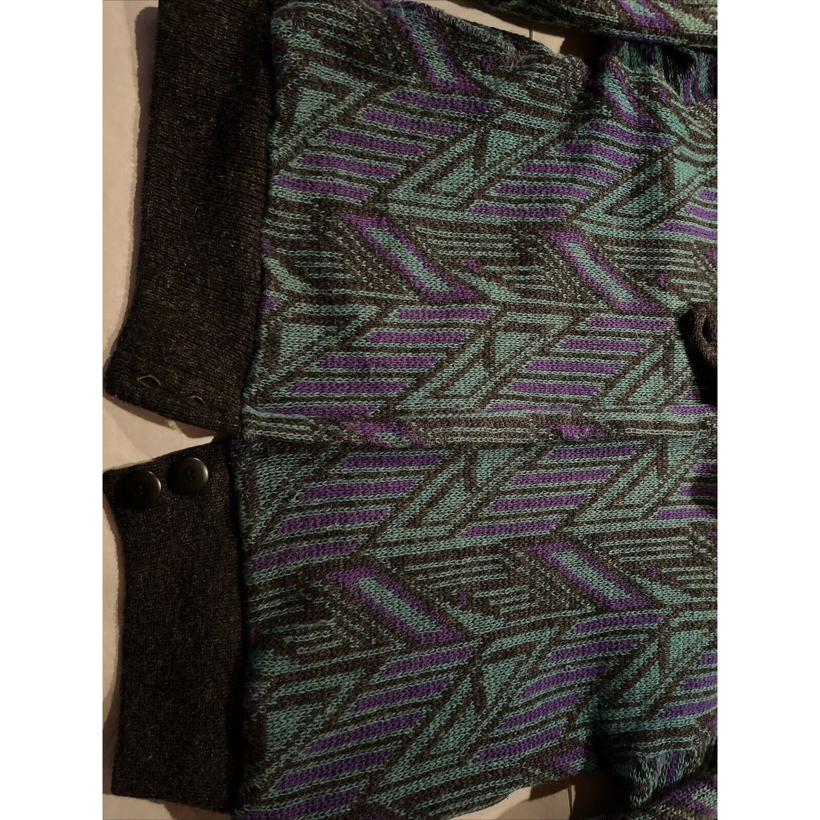 Tundra Tundra Canada Vintage Men’s XL Green Geometric Wool Sweater Size US XL / EU 56 / 4 - 5 Thumbnail