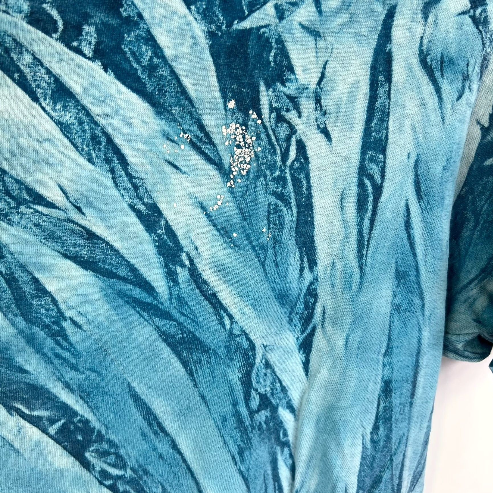 Jerzees Ice Crystal Tie Dye T Shirt Adult Size L Blue Jerzees Size US L / EU 52-54 / 3 - 3 Thumbnail