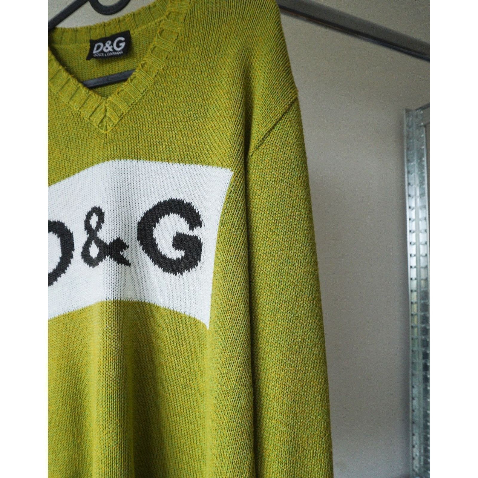 Dolce & Gabbana Vintage dolce and gabbana D&G logo knit wool sweater Size US S / EU 44-46 / 1 - 3 Thumbnail
