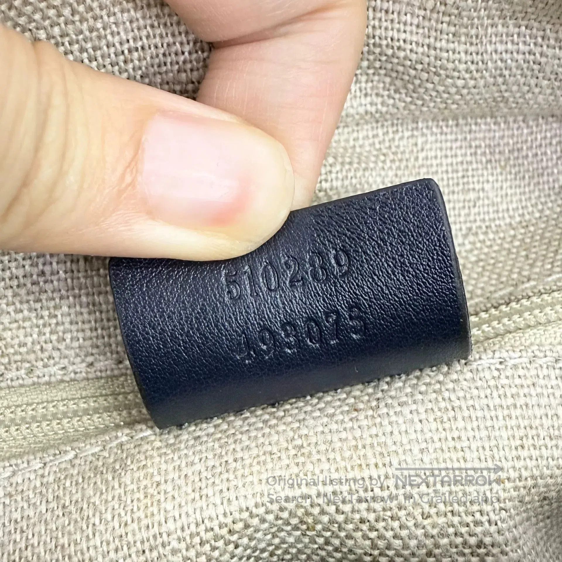Gucci Gucci GG Embossed Leather Boston Bag. Size ONE SIZE - 7 Thumbnail