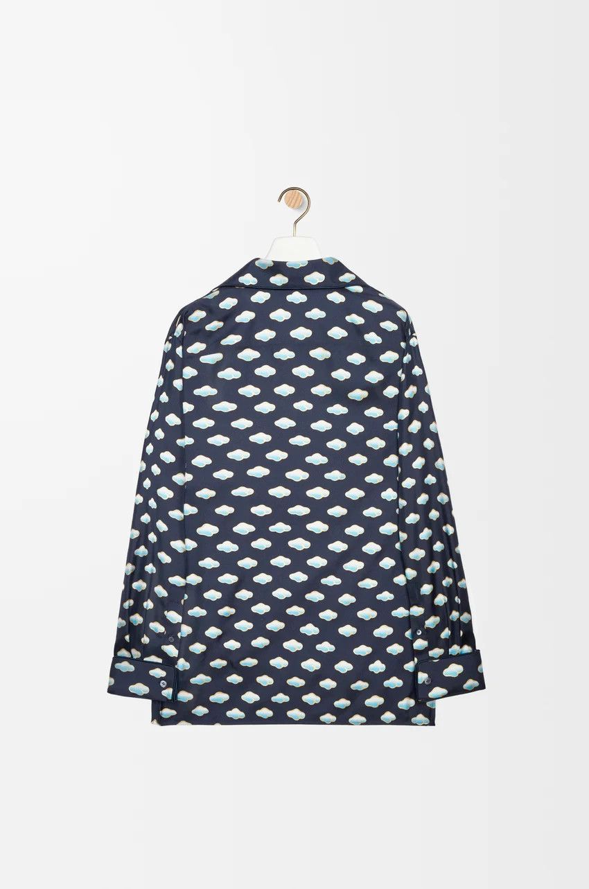 Loewe o1loc1c0525 Blouses in Navy/ Blue Size XS / US 0-2 / IT 36-38 - 2 Thumbnail