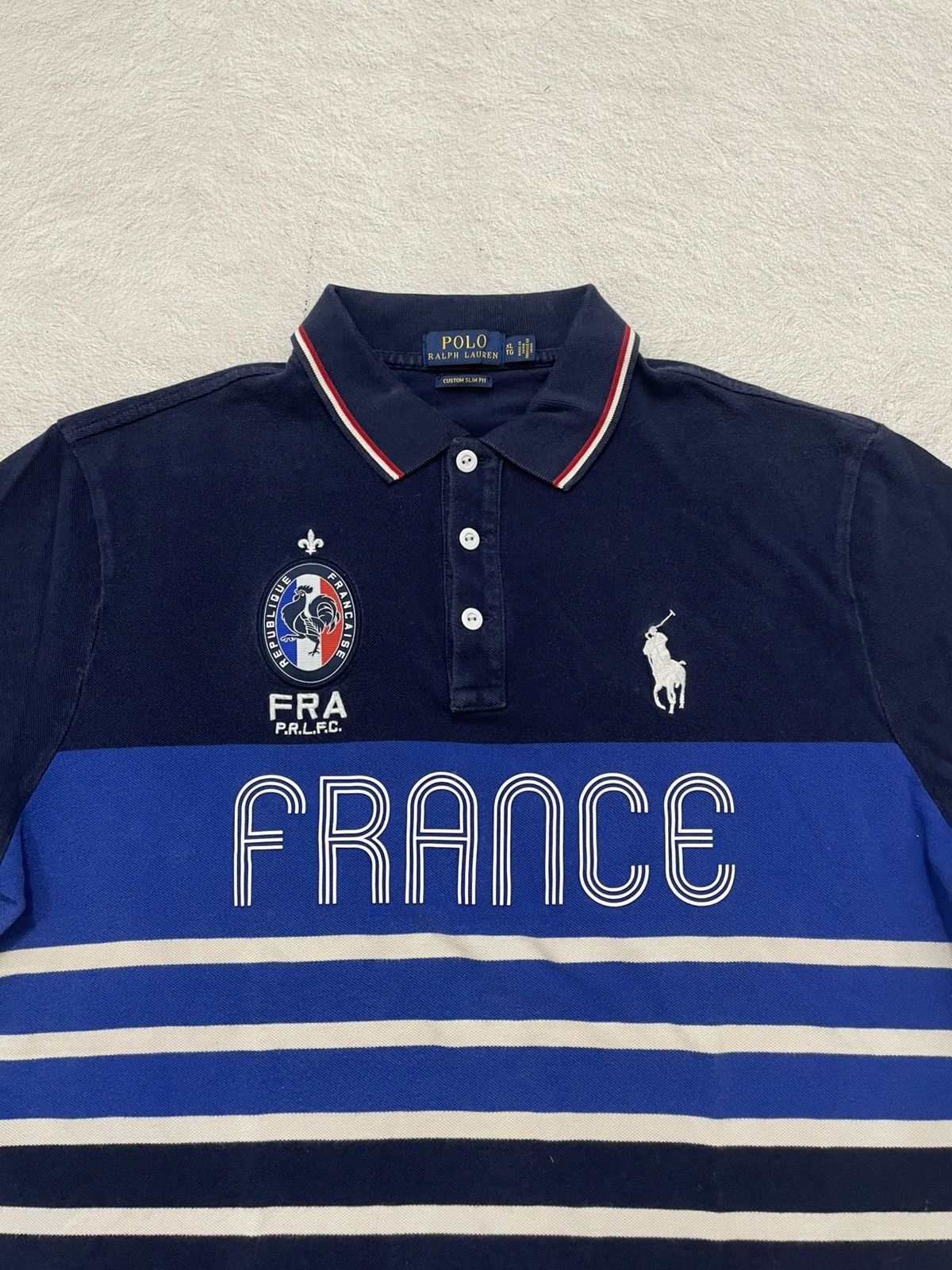 Polo Ralph Lauren Vintage Polo RL Chief Keef France Big Logo Y2K ifsix LGB Size US XL / EU 56 / 4 - 2 Thumbnail