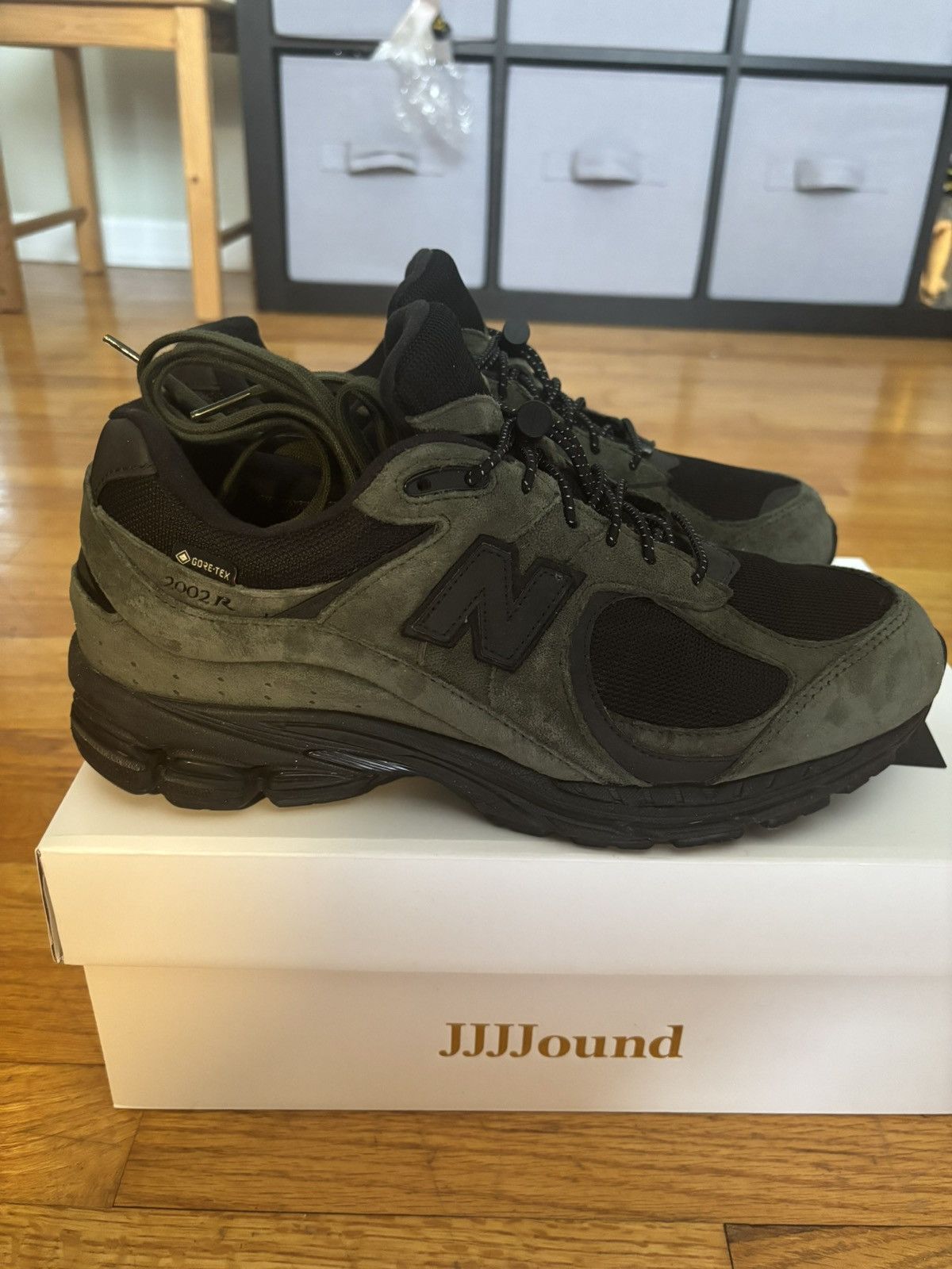 New Balance JJJJound 2002R GORE-TEX Pine Sneaker Green