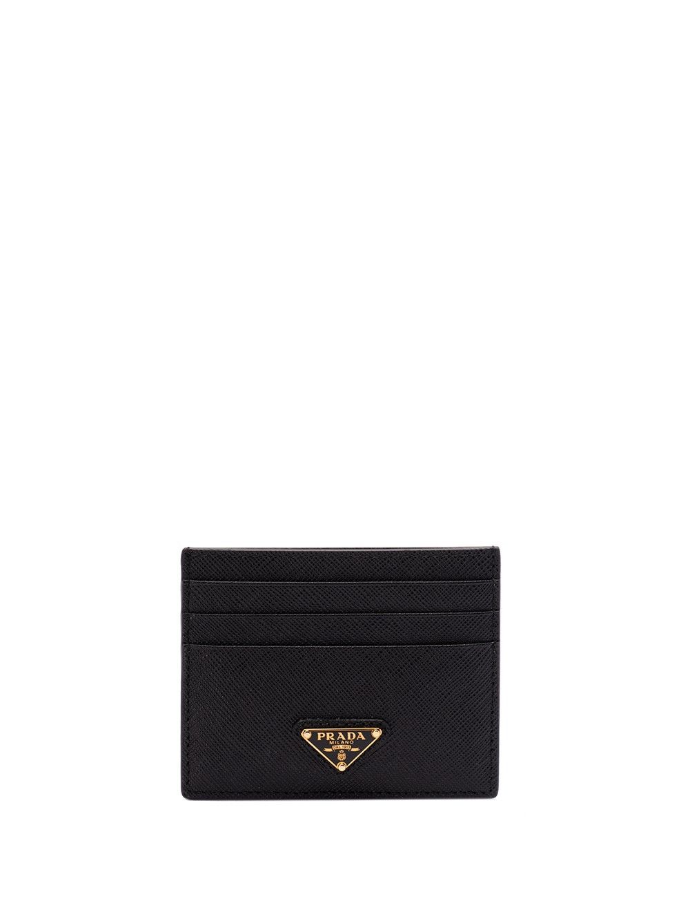 Prada Saffiano Leather Card Holder Size ONE SIZE - 1 Thumbnail
