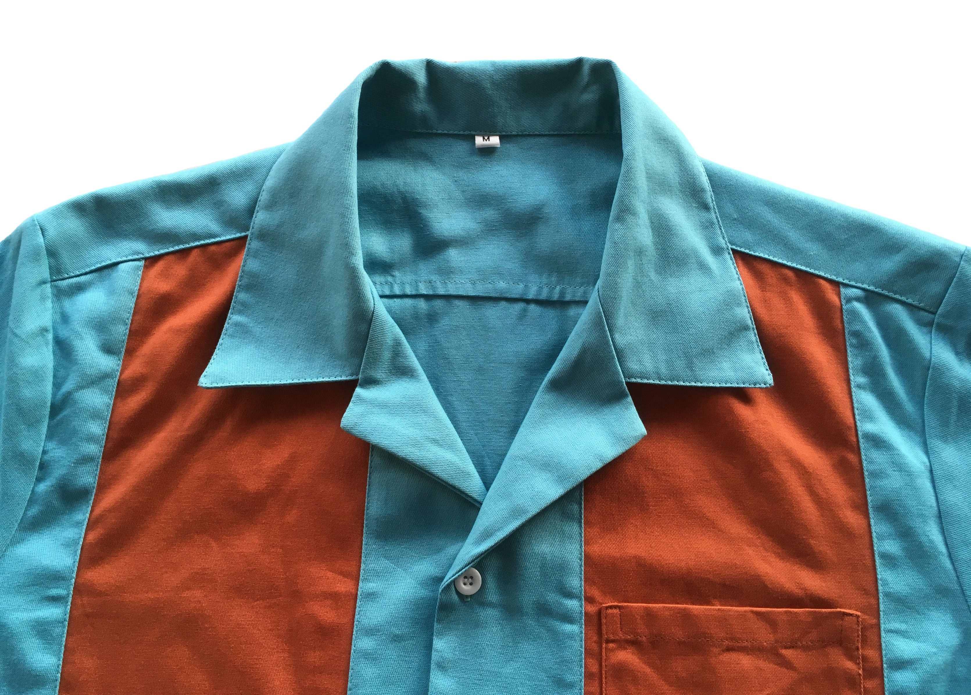 Other Vintage Bowling Shirt Hawaiian Summer Beach Casual Shirts Size US XXL / EU 58 / 5 - 2 Thumbnail