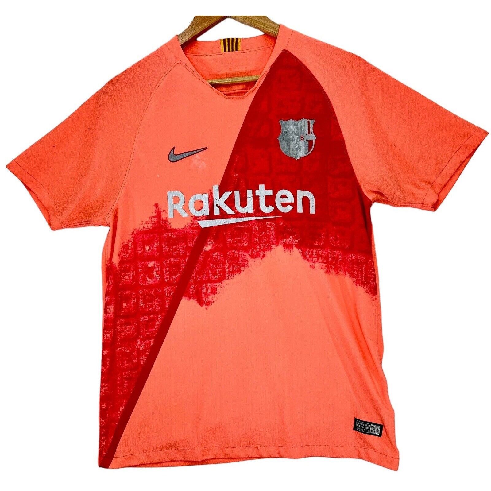 Nike Nike FCB Barcelona Rakuten Pink Jersey Kit Men’s Size Medium Size US M / EU 48-50 / 2 - 1 Thumbnail
