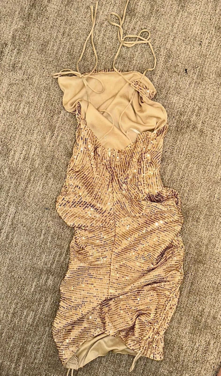 Other Hello amolly pink sequins mini dress with cowl neck Size XS / US 0-2 / IT 36-38 - 3 Thumbnail