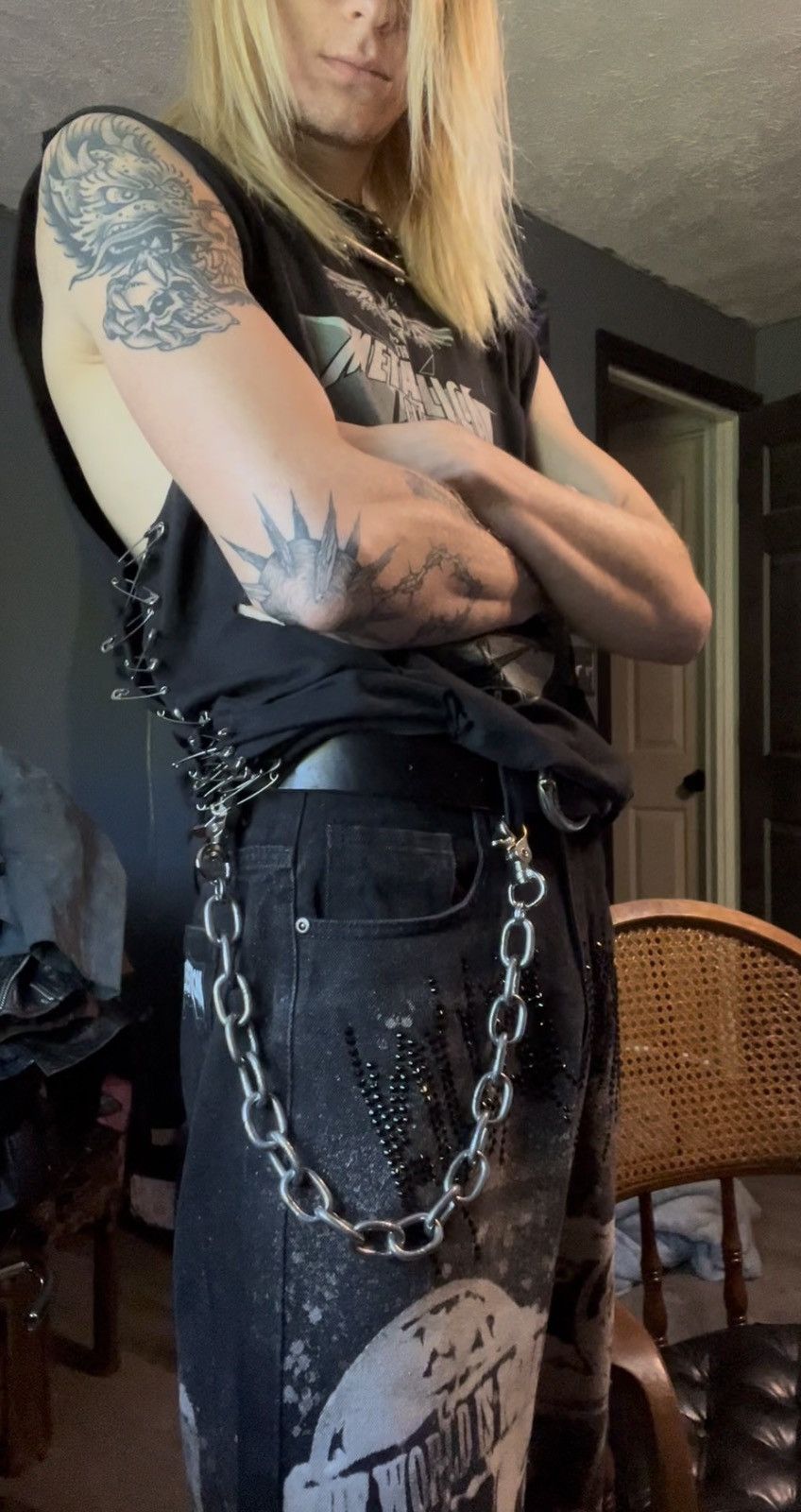 Other Warlocks Workshop ~ Brutalist Chain Size ONE SIZE - 5 Thumbnail