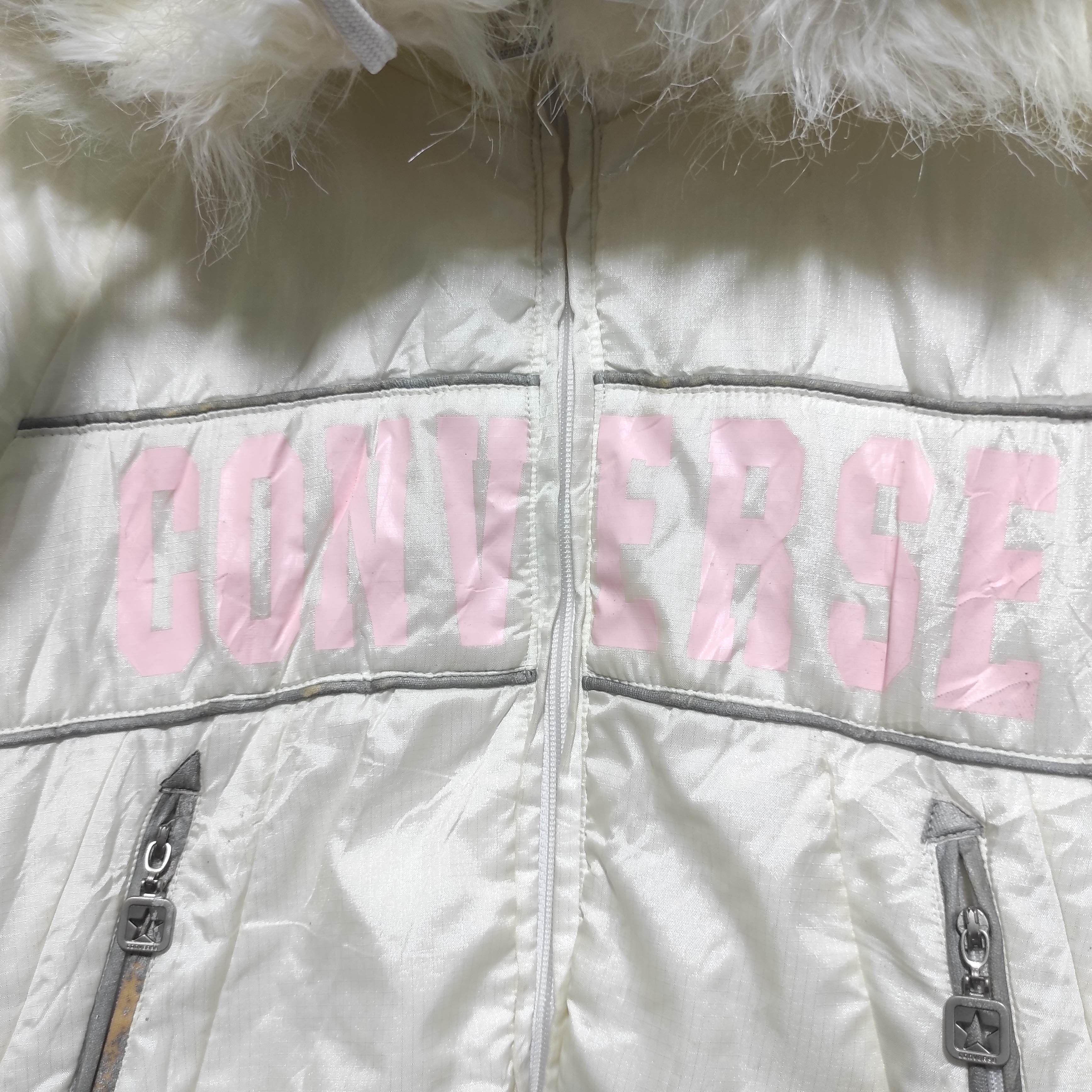 Converse Converse Fur Hoodie Jacket i6w9 style Size S / US 4 / IT 40 - 7 Thumbnail
