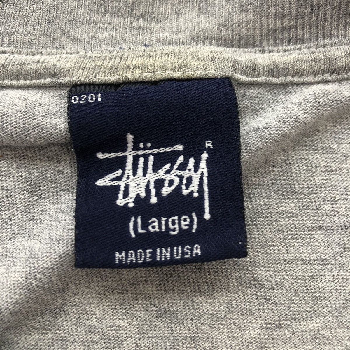 Stussy Vintage 90s STUSSY T-Shirt Made In USA Streetwear Size US L / EU 52-54 / 3 - 4 Thumbnail