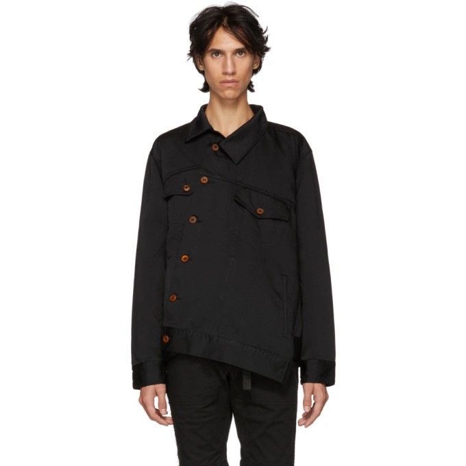 Comme des Garcons Homme Plus AD2018 Comme Homme Plus Asymmetric Twisted Jacket Size US S / EU 44-46 / 1 - 2 Thumbnail