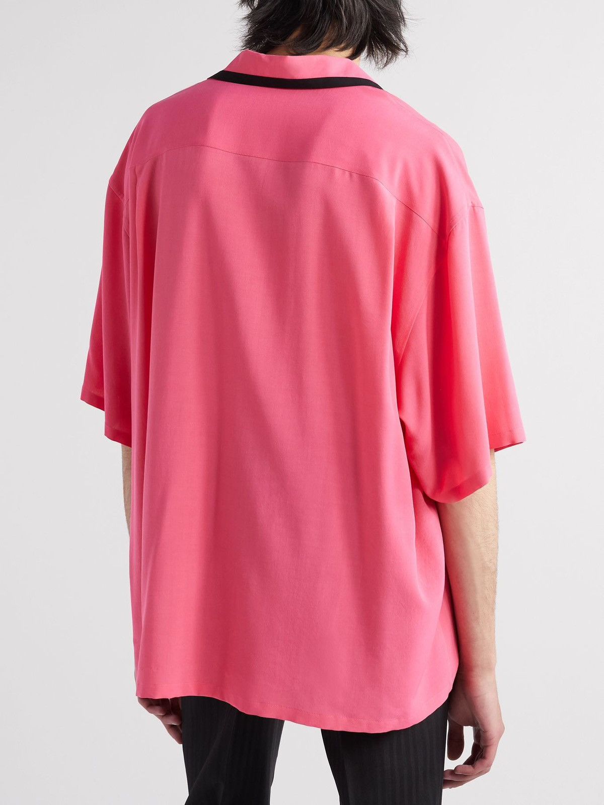 Celine × Hedi Slimane SS22 Loose Bowling Shirt Hawaiian Short Sleeve Size US S / EU 44-46 / 1 - 5 Thumbnail