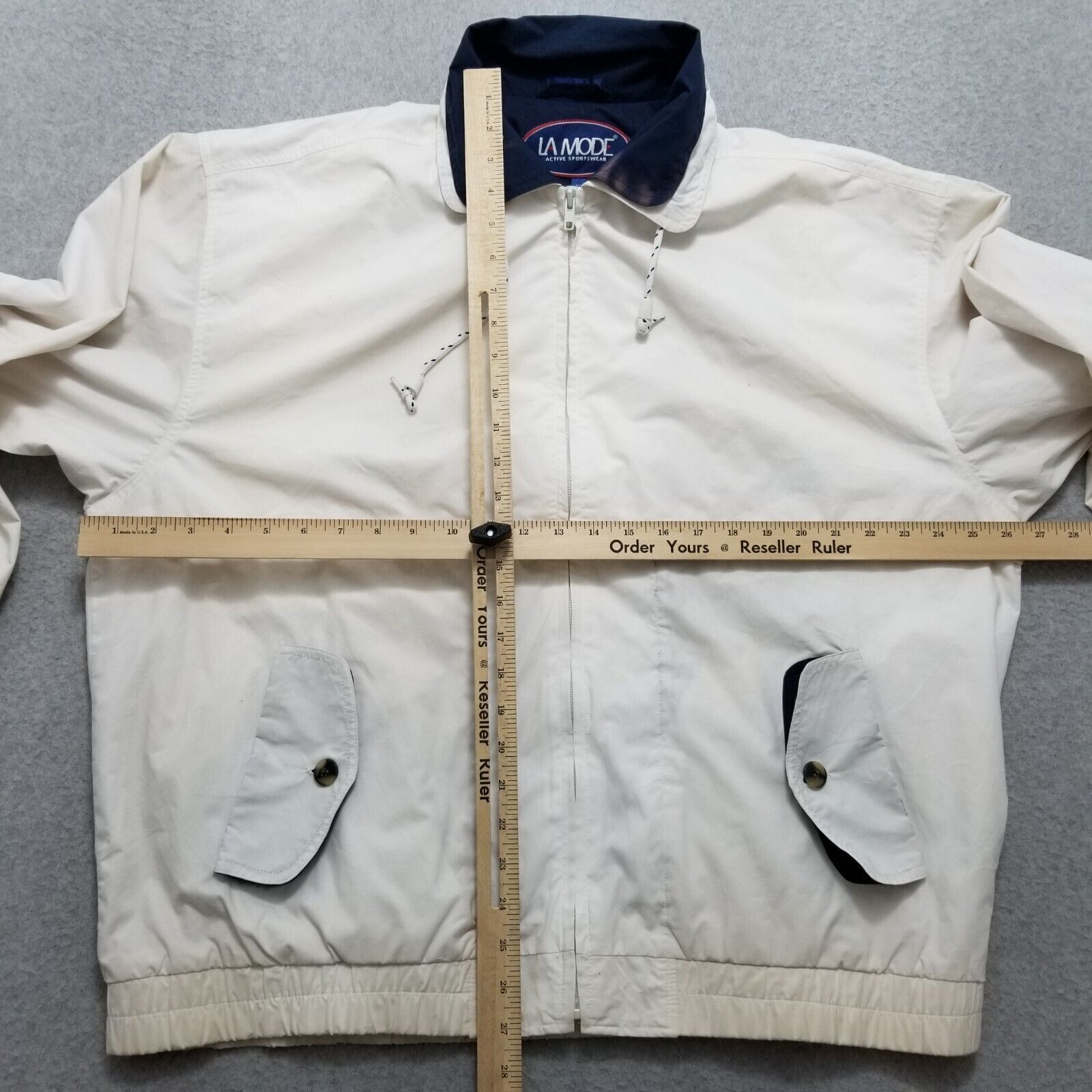 Other La Mode Jacket Mens XL Long Sleeve Full Zip Windbreaker Size US XL / EU 56 / 4 - 10 Thumbnail