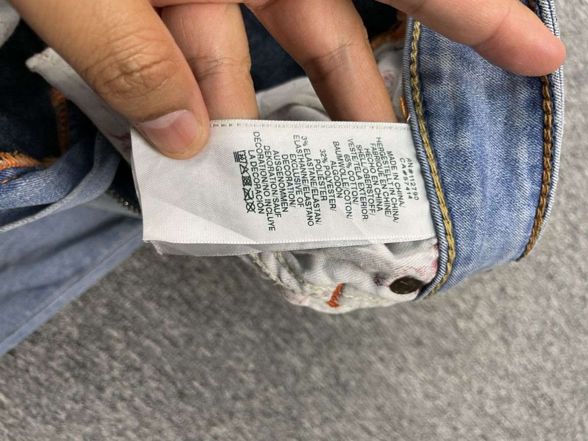 True Religion × Vintage Vintage True Religion Curvy Skinny Denim Stretch Jeans 34x39 Size US 34 / EU 50 - 8 Thumbnail