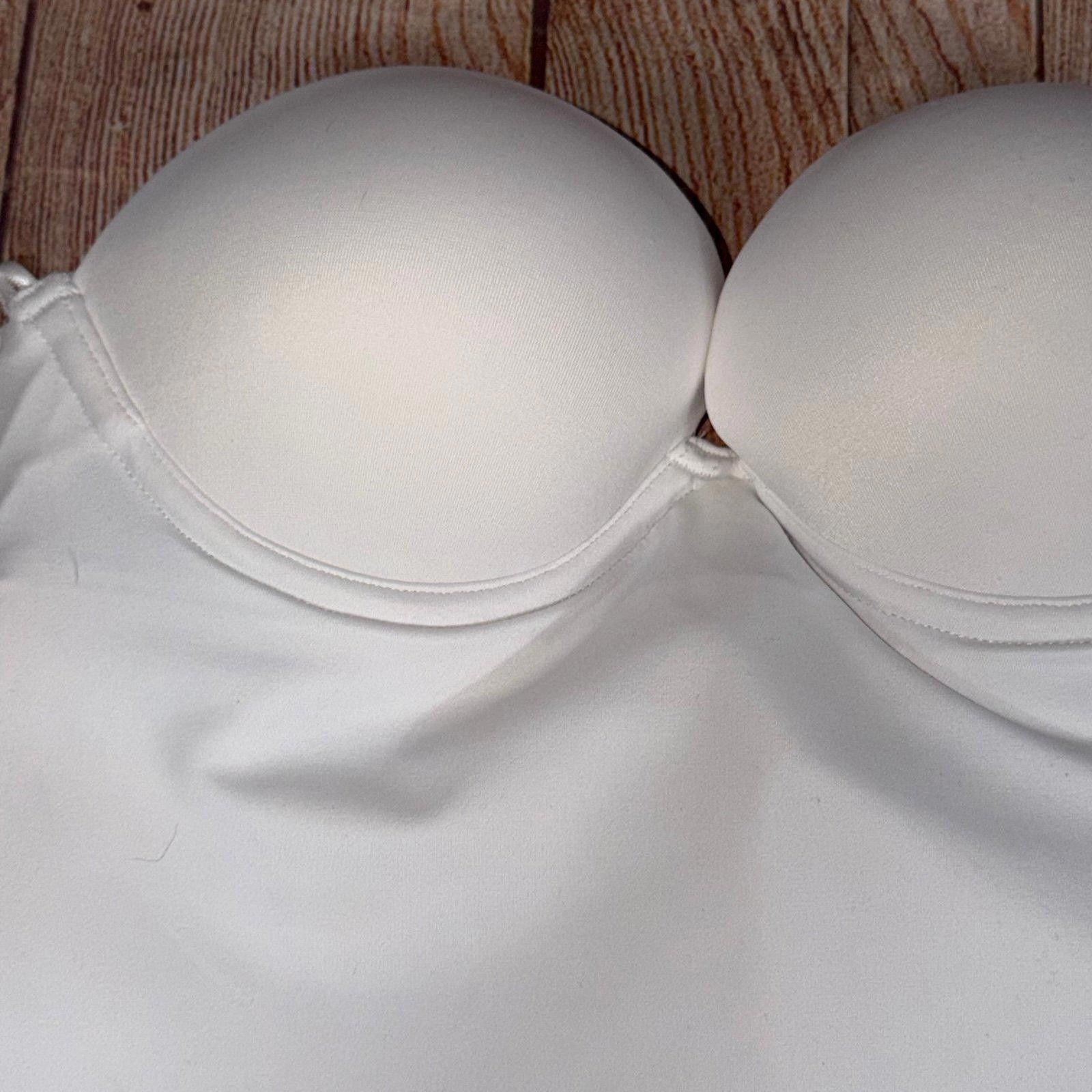 Other Felina White Strapless Bustier 34A Size ONE SIZE - 2 Thumbnail