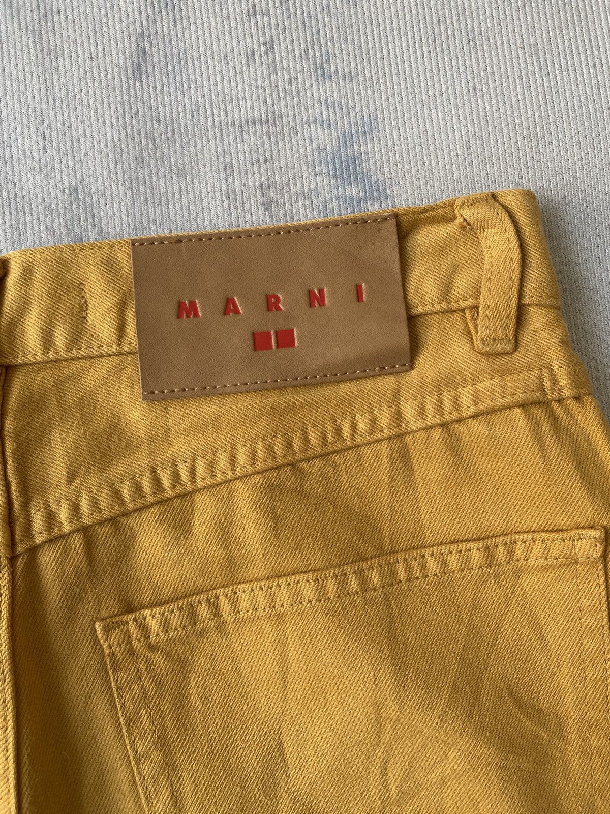 Japanese Brand × Marni × Uniqlo Uniqlo X Marni Wide Leg Baggy Denim Size US 29 - 10 Thumbnail