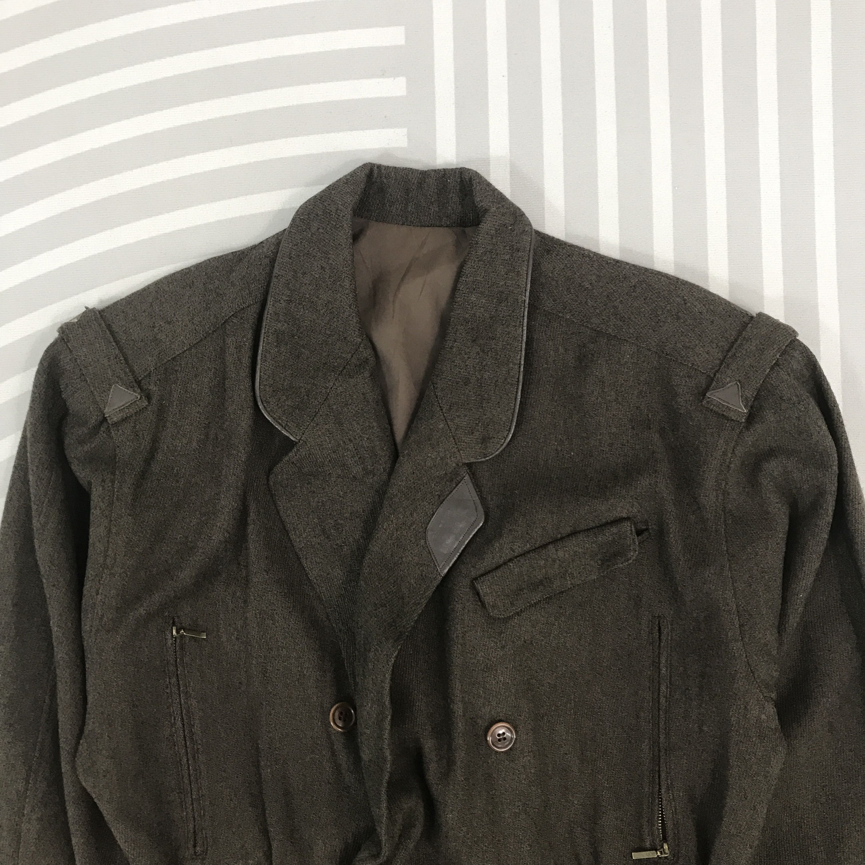 Japanese Brand × Vintage Japan design Oliver Massuger bandage style Jacket Size US M / EU 48-50 / 2 - 2 Thumbnail