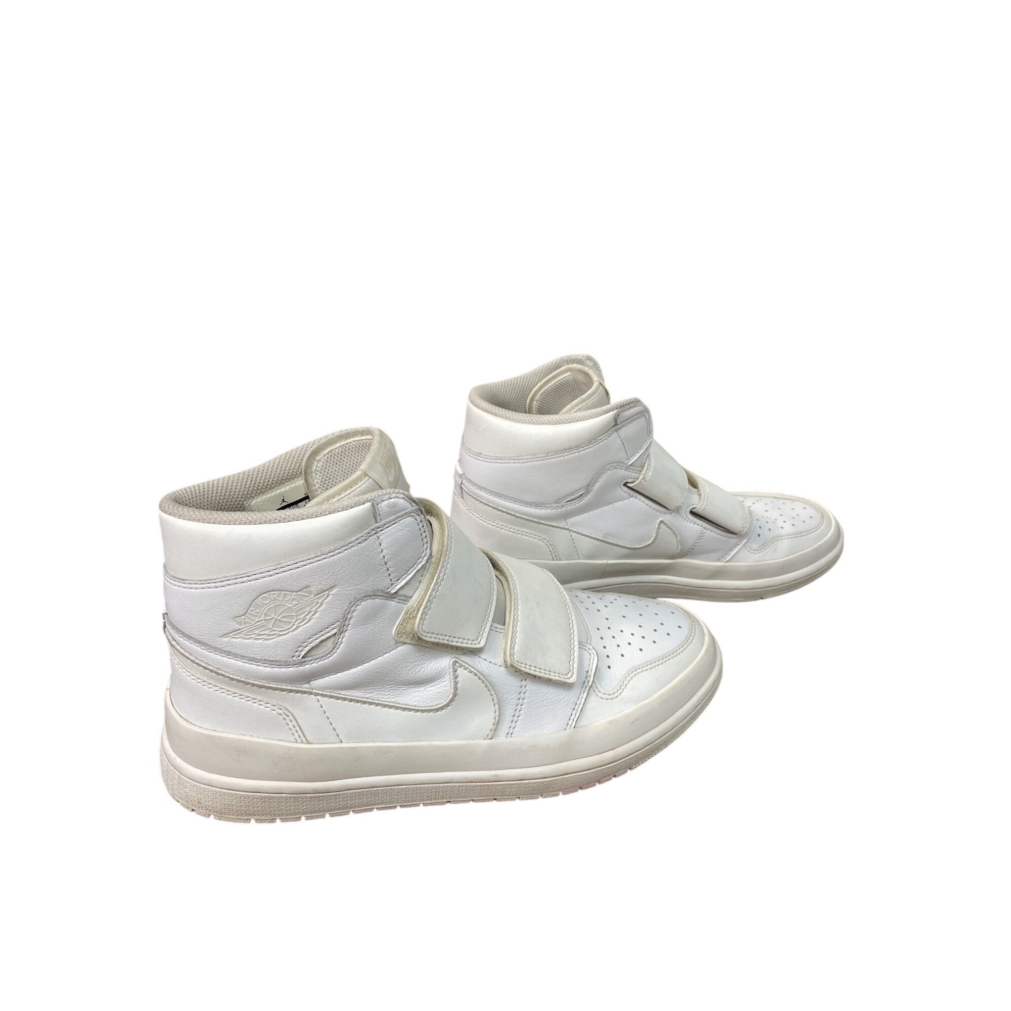 Nike Air Jordan 1 mens Retro High doulble Strap summit White Snea Size US 11.5 / EU 44-45 - 3 Thumbnail