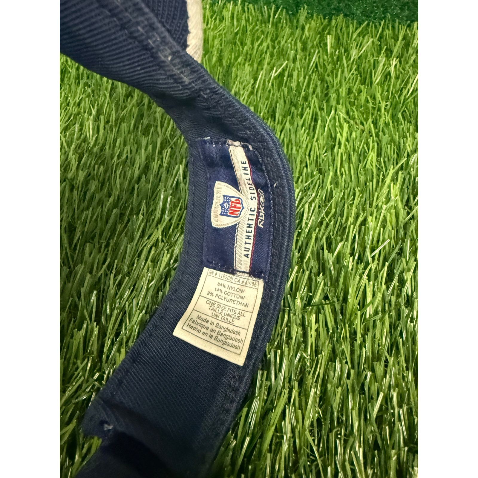 NFL Dallas Cowboys Y2K Blue & Silver Golf Visor Hat UNISEX Size ONE SIZE - 7 Thumbnail