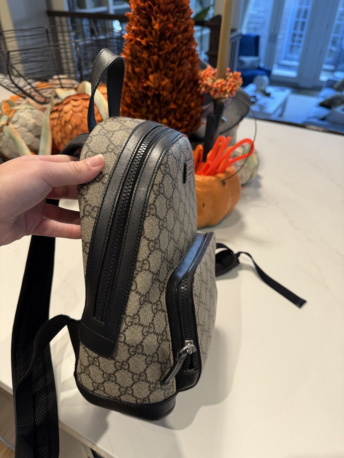 Gucci [US ONLY] GUCCI BEIGE EDEN SMALL BACKPACK Size ONE SIZE - 7 Thumbnail