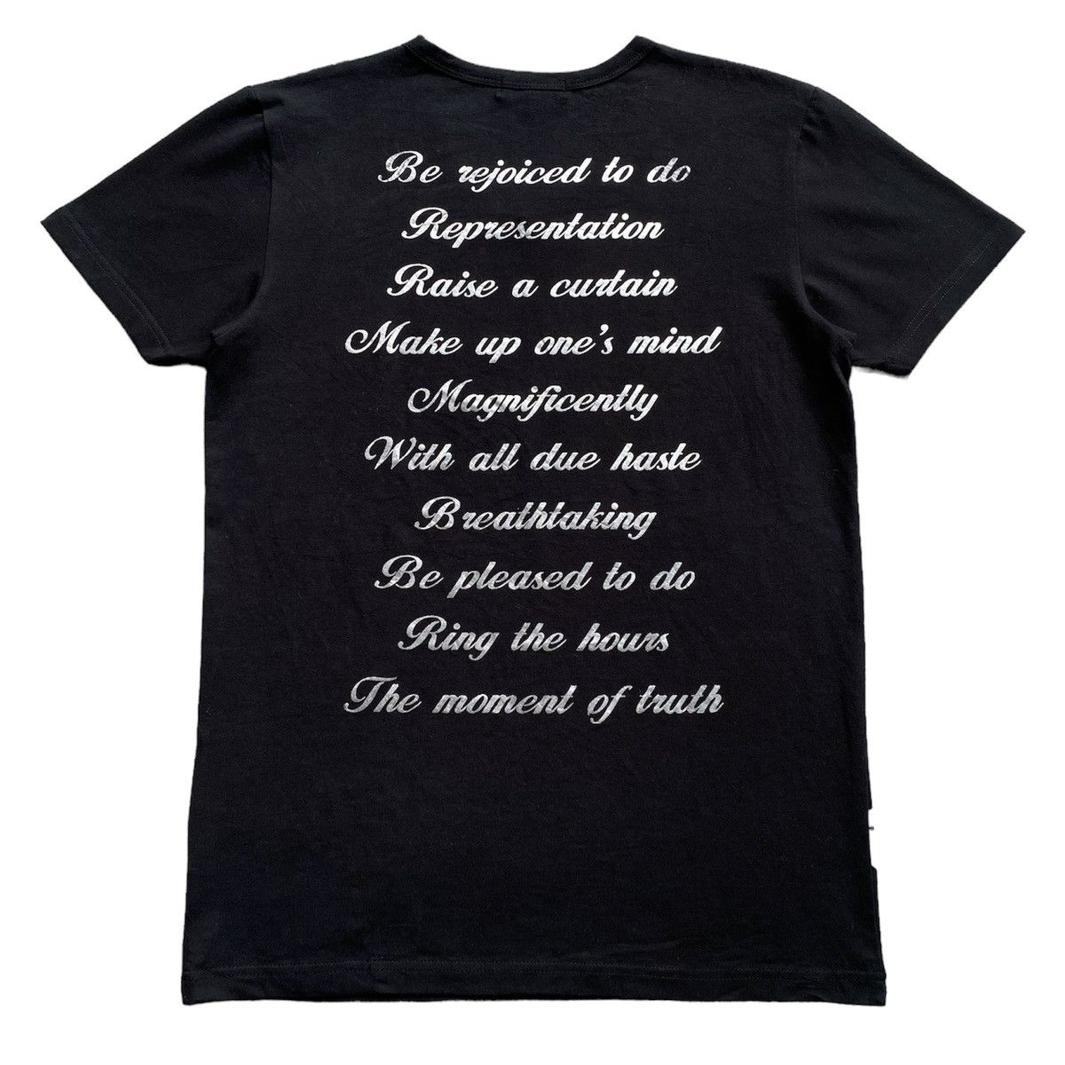 If Six Was Nine × Japanese Brand × Le Grande Bleu (L.G.B.) Detective Struct Poem Tshirt Size US M / EU 48-50 / 2 - 2 Thumbnail