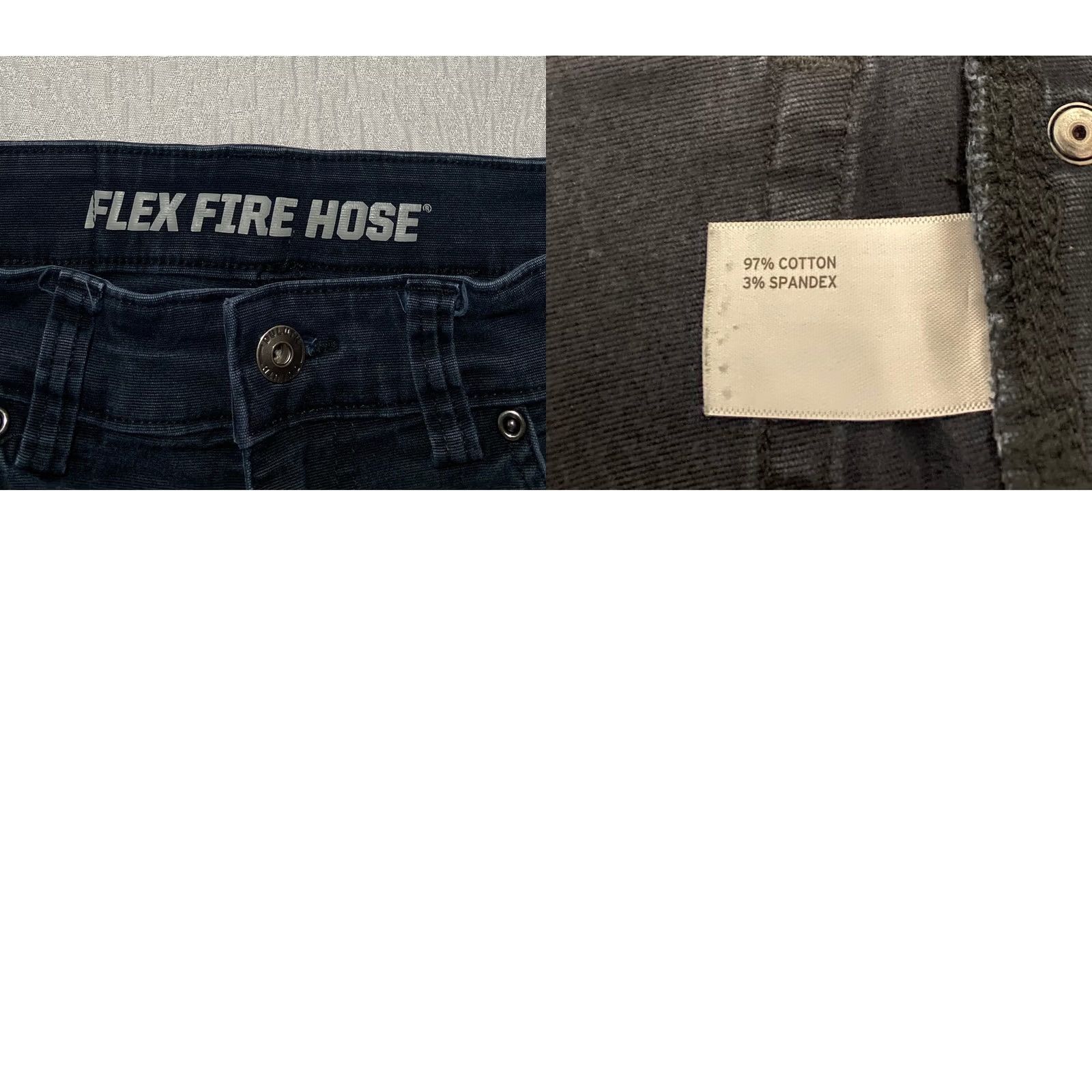 Duluth Trading Company Duluth Trading Co Flex Fire Hose Slim Fit Work Pants Mens 30x28 Black Canvas Size US 30 / EU 46 - 8 Thumbnail