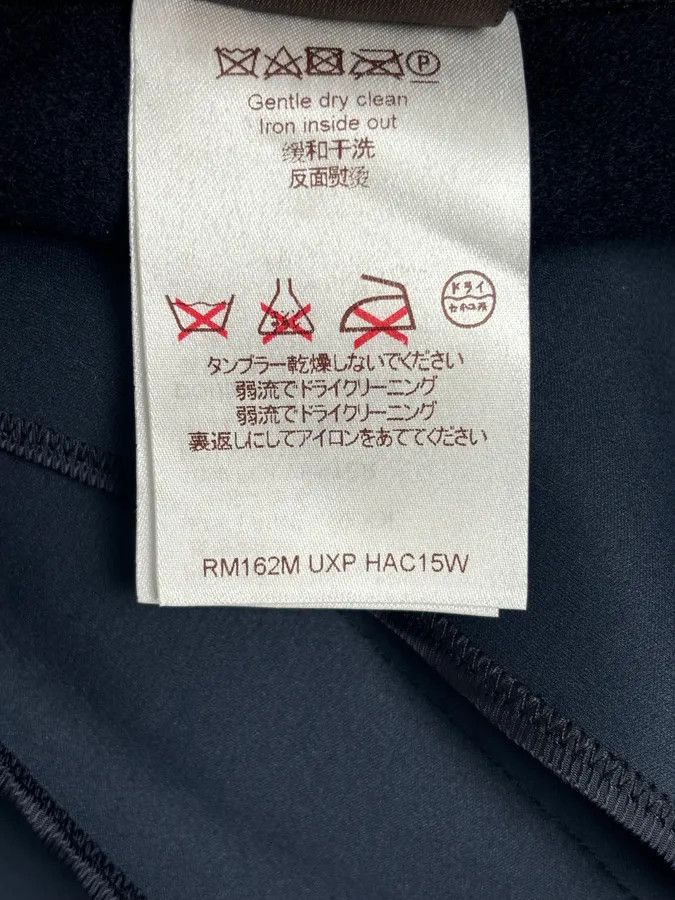 Louis Vuitton Louis Vuitton Navy Wool Double-Breasted Coat Size US M / EU 48-50 / 2 - 12 Thumbnail