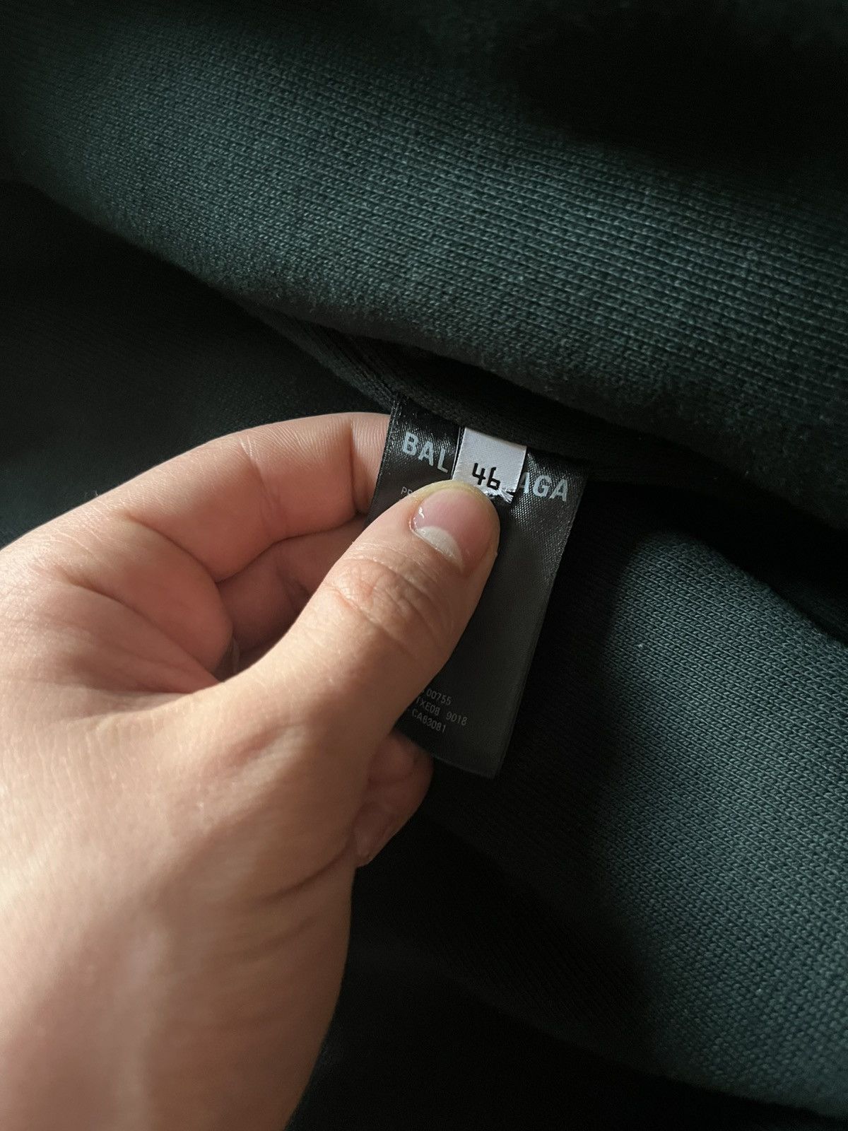 Balenciaga *[Balenciaga] Balenciaga 18AW Twin Set Jeansjacke Mehrlagig Size US L / EU 52-54 / 3 - 15 Thumbnail