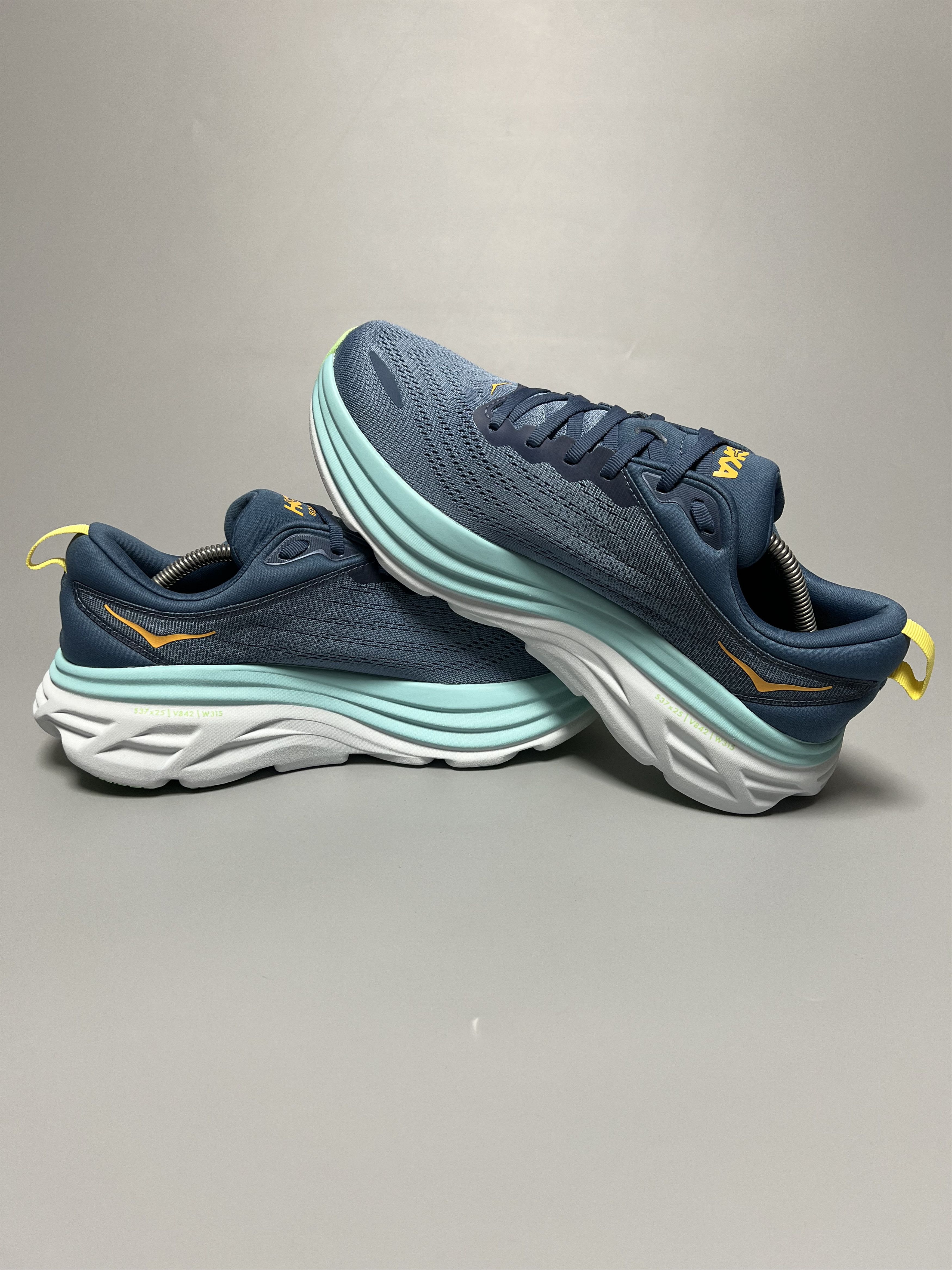 Hoka 10D Hoka One One Bondi 8 Men's Running Shoes Gym Walking Size US 10 / EU 43 - 5 Thumbnail