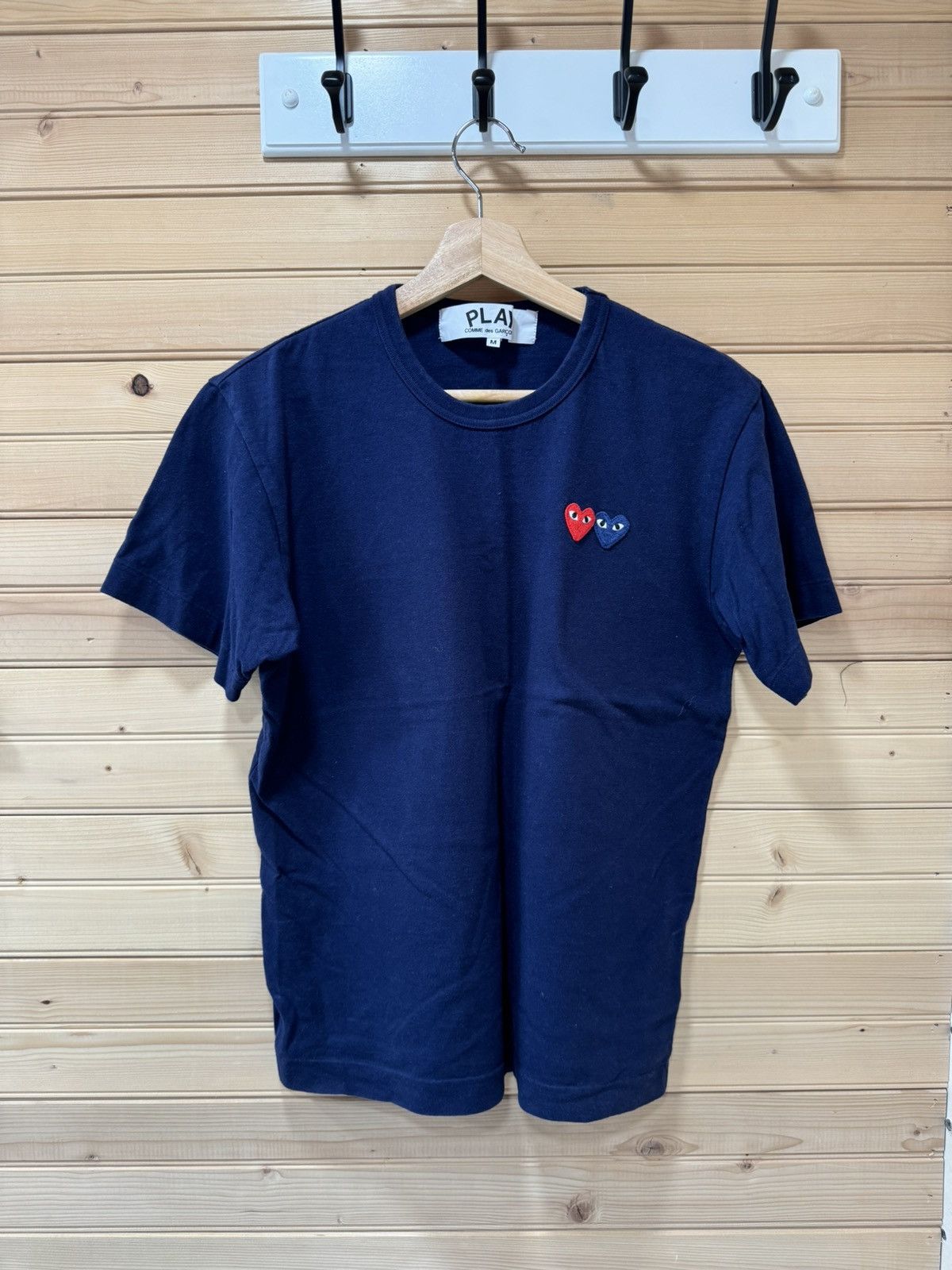 CDG by Comme des Garcons × Comme des Garcons CDG Double Heart tee Size US M / EU 48-50 / 2 - 1 Thumbnail