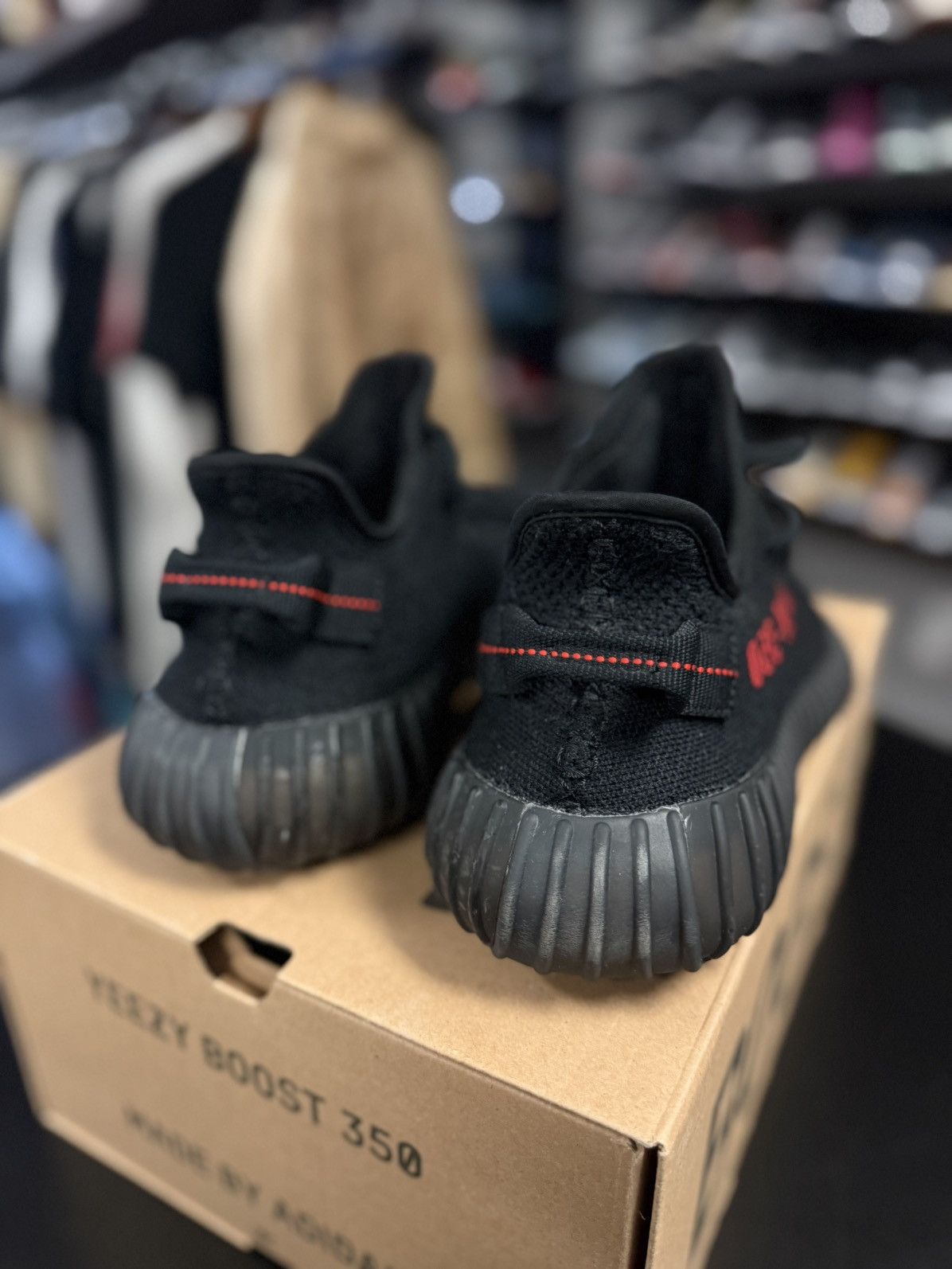 Adidas × Yeezy Yeezy 350 Bred (CP9652) Size 10 W Box 🧼 Size US 10 / EU 43 - 10 Thumbnail