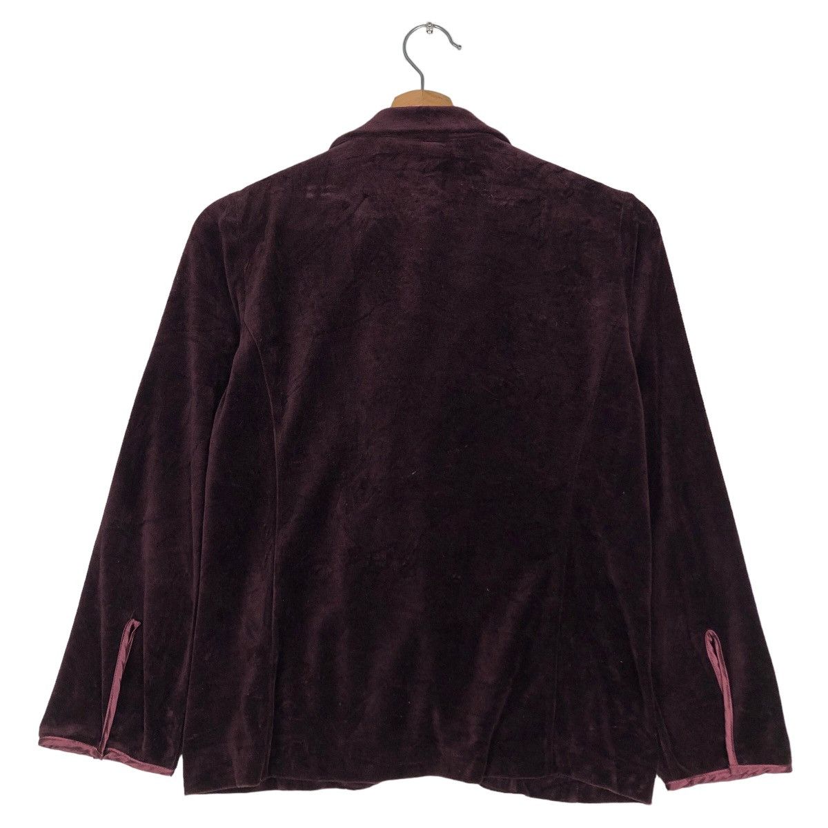 Issey Miyake 🔥Velvet Jacket Issey Miyake Sunaokuwahara Japan Made Size US M / EU 48-50 / 2 - 8 Thumbnail