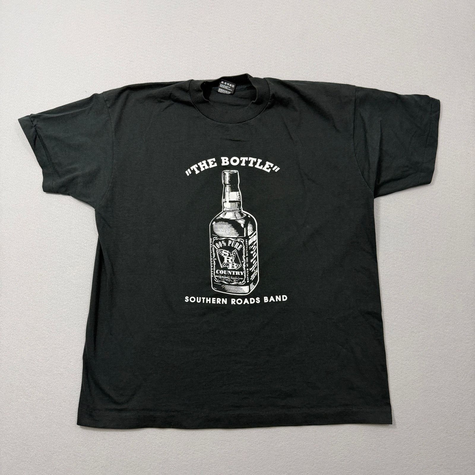 Vintage Vintage The Bottle Southern Roads Band Shirt Men's XL Black Size US XL / EU 56 / 4 - 1 Thumbnail
