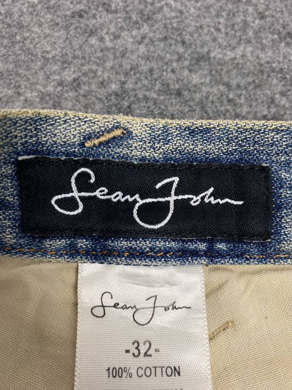 Sean John vintage 90s sean john baggy denim nice design Size US 35 - 13 Thumbnail