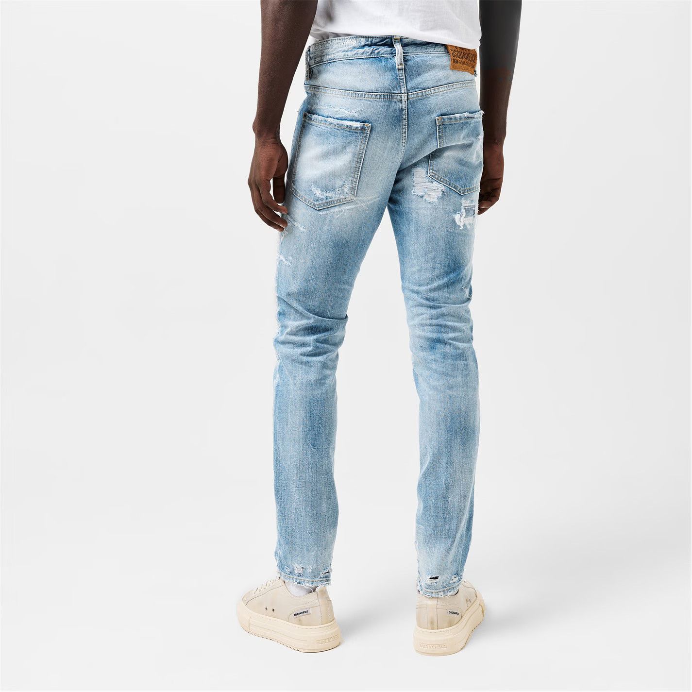 Dsquared2 o1g2r1mq0426 Cool Guy Slim Fit Jeans in Blue Size US 30 / EU 46 - 4 Thumbnail