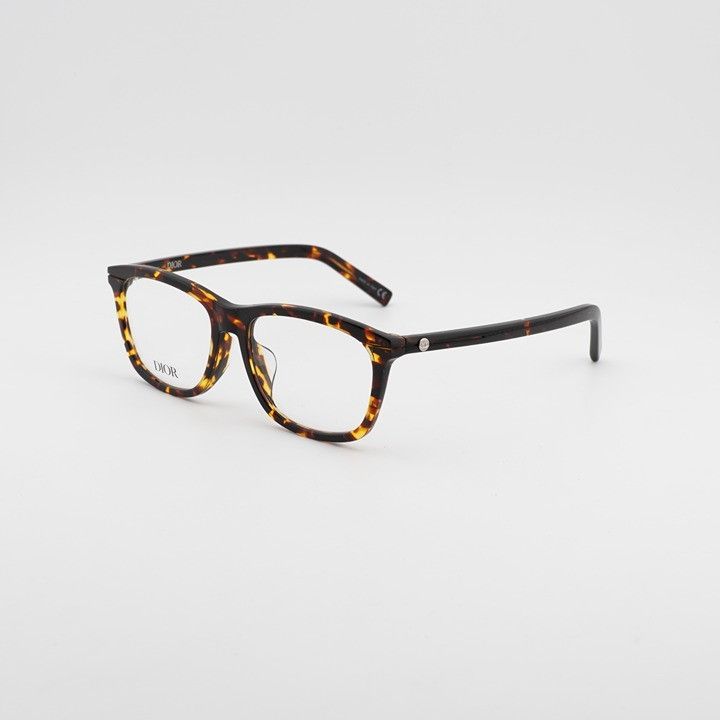 Dior Dior DIORESSENTIALO S2F 2400 Eyeglasses Havana 54mm Square Size ONE SIZE - 1 Thumbnail