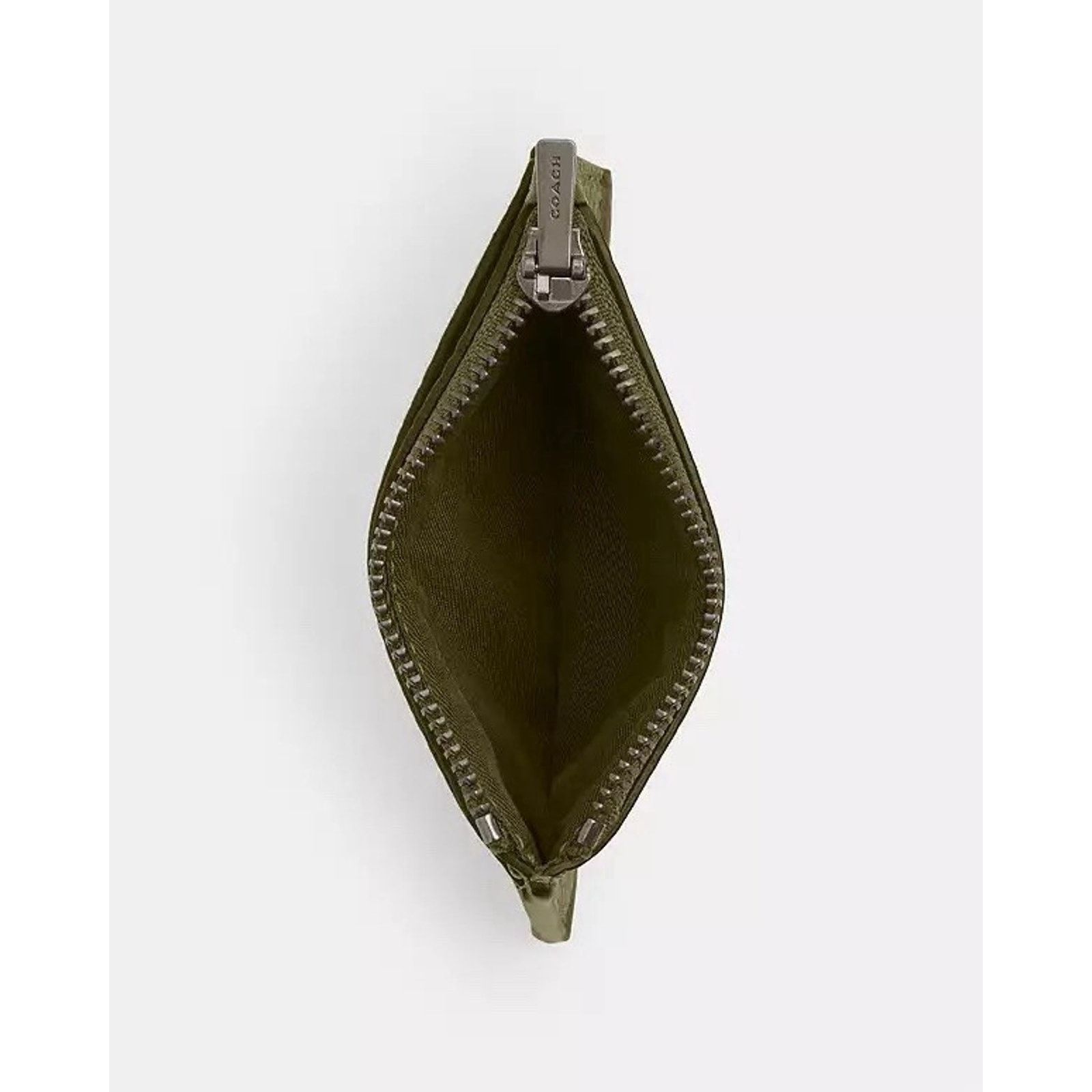 Coach NWT Coach 2-in-1 Wallet Soft Gunmetal/Olive CCL70 Size ONE SIZE - 8 Thumbnail