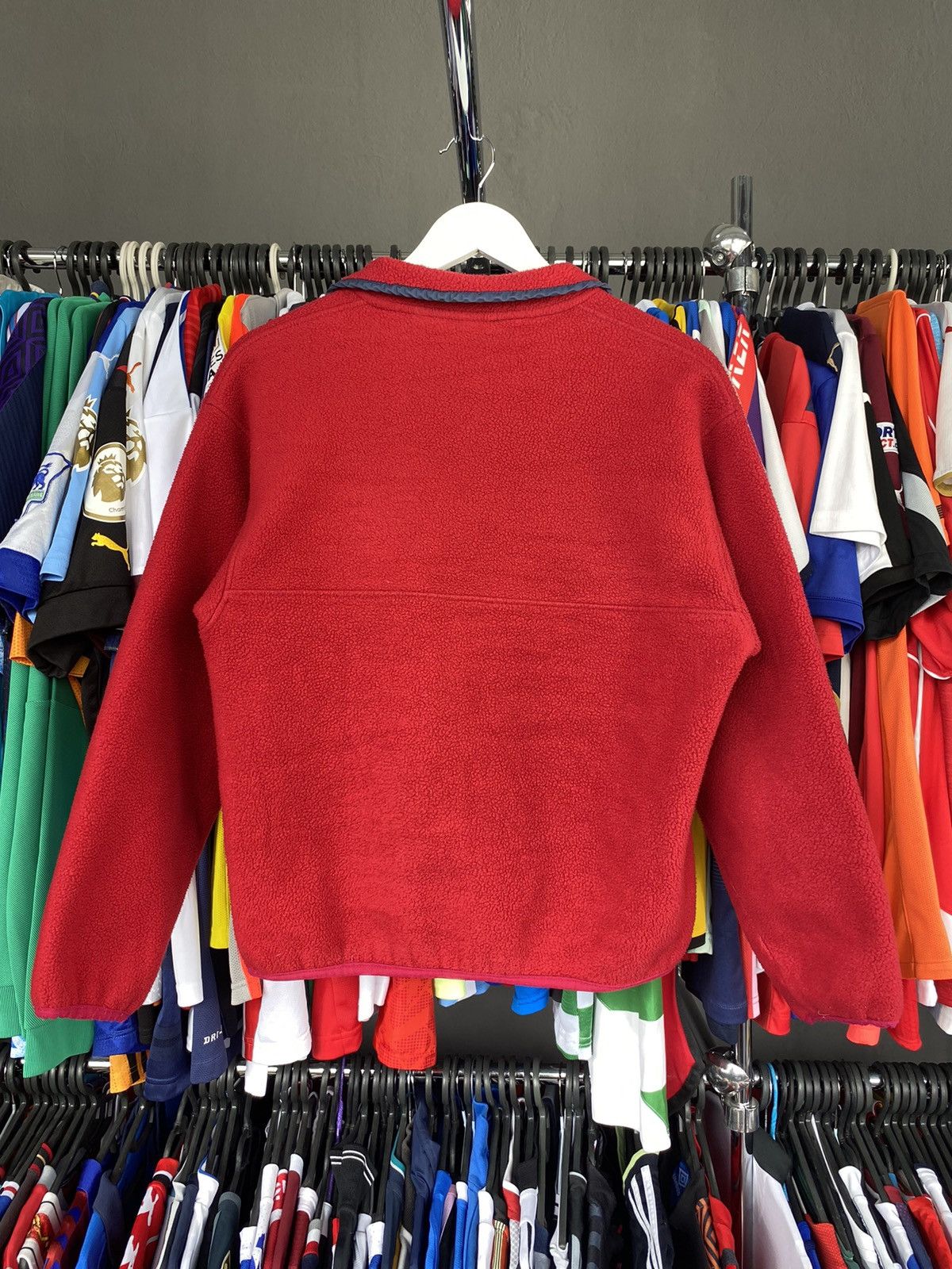 Patagonia PATAGONIA SYNCHILLA SWEATSHIRT RED FLEECE 1/4 SIZE M Size US M / EU 48-50 / 2 - 2 Thumbnail