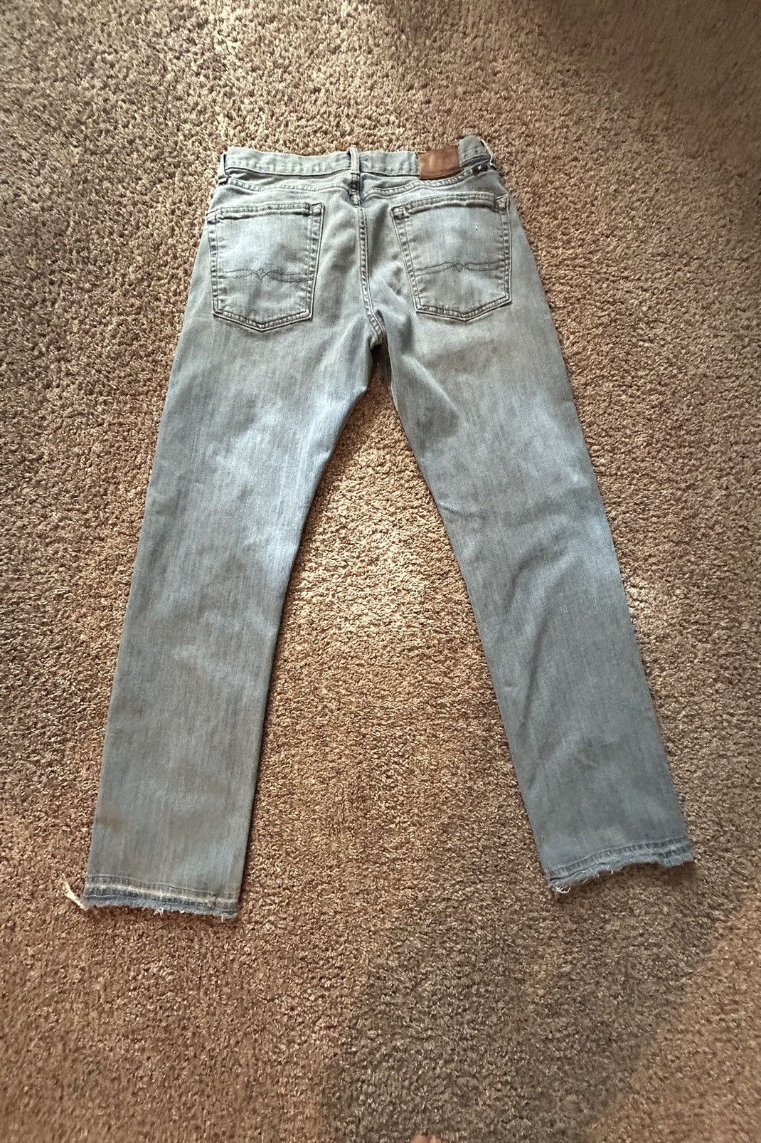 Lucky Brand × Vintage Vintage Distressed Denim Jeans Size US 32 / EU 48 - 2 Thumbnail
