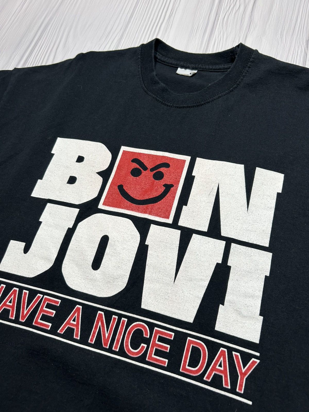 Band Tees Vintage 2006 Bon Jovi Have A Nice Day Album T-Shirt Size US XL / EU 56 / 4 - 4 Thumbnail